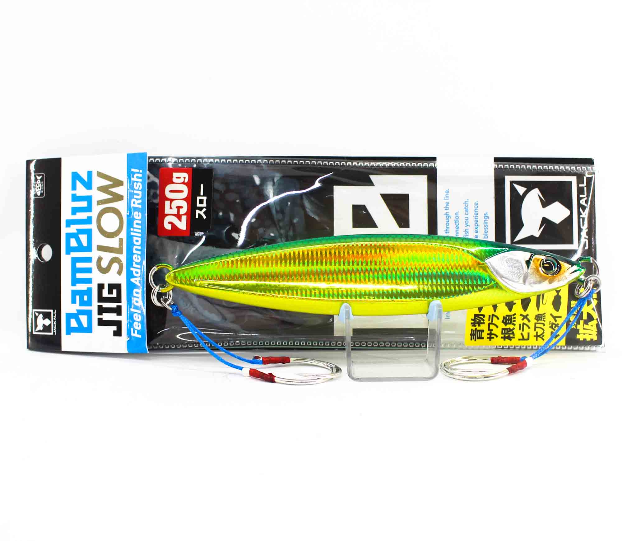 Jackall Metal Jig Bambluz Slow 250 Grams Grikin Slim Border Hl (8466)