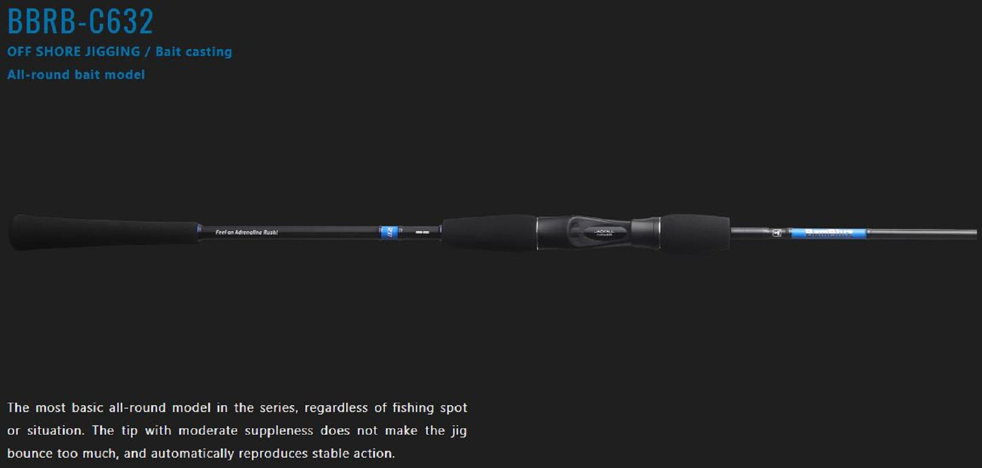 Jackall Rod Baitcast Bambluz BBRB-C632 (0087)