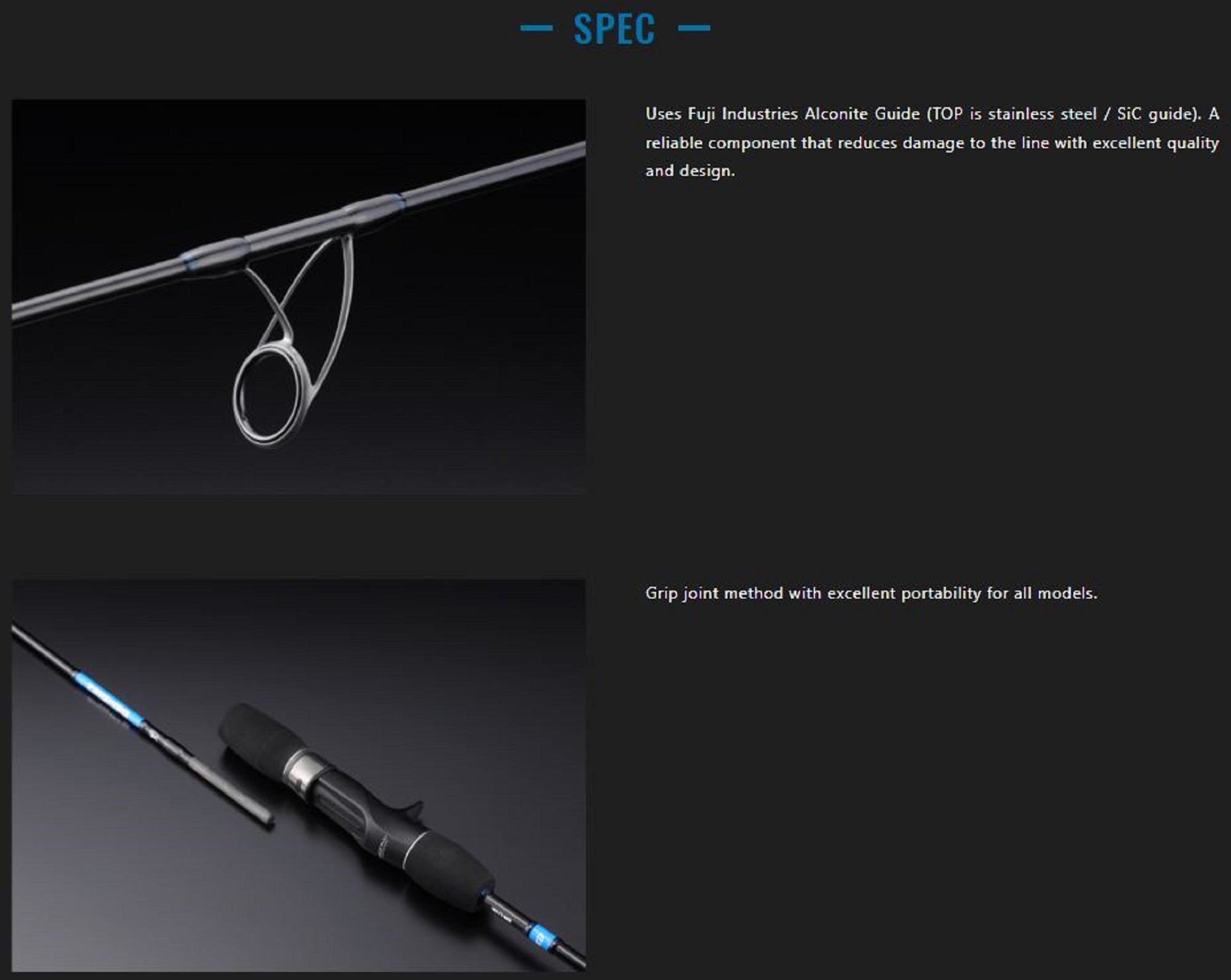 Jackall Rod Spinning Bambluz BBRB-S633 (0117)