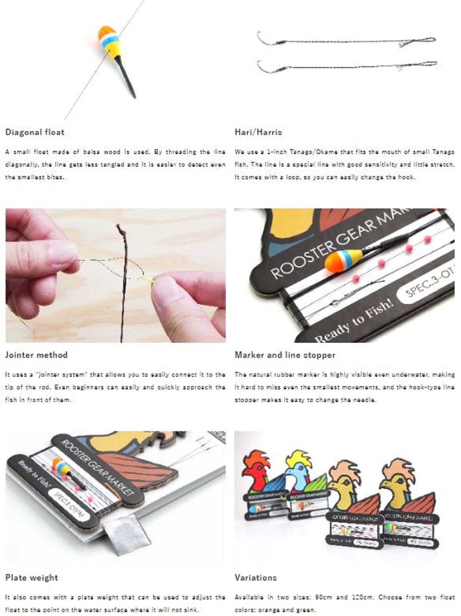Jackall RGM Ready to Fish Spec 3 OT 90 Float Rig (2265)
