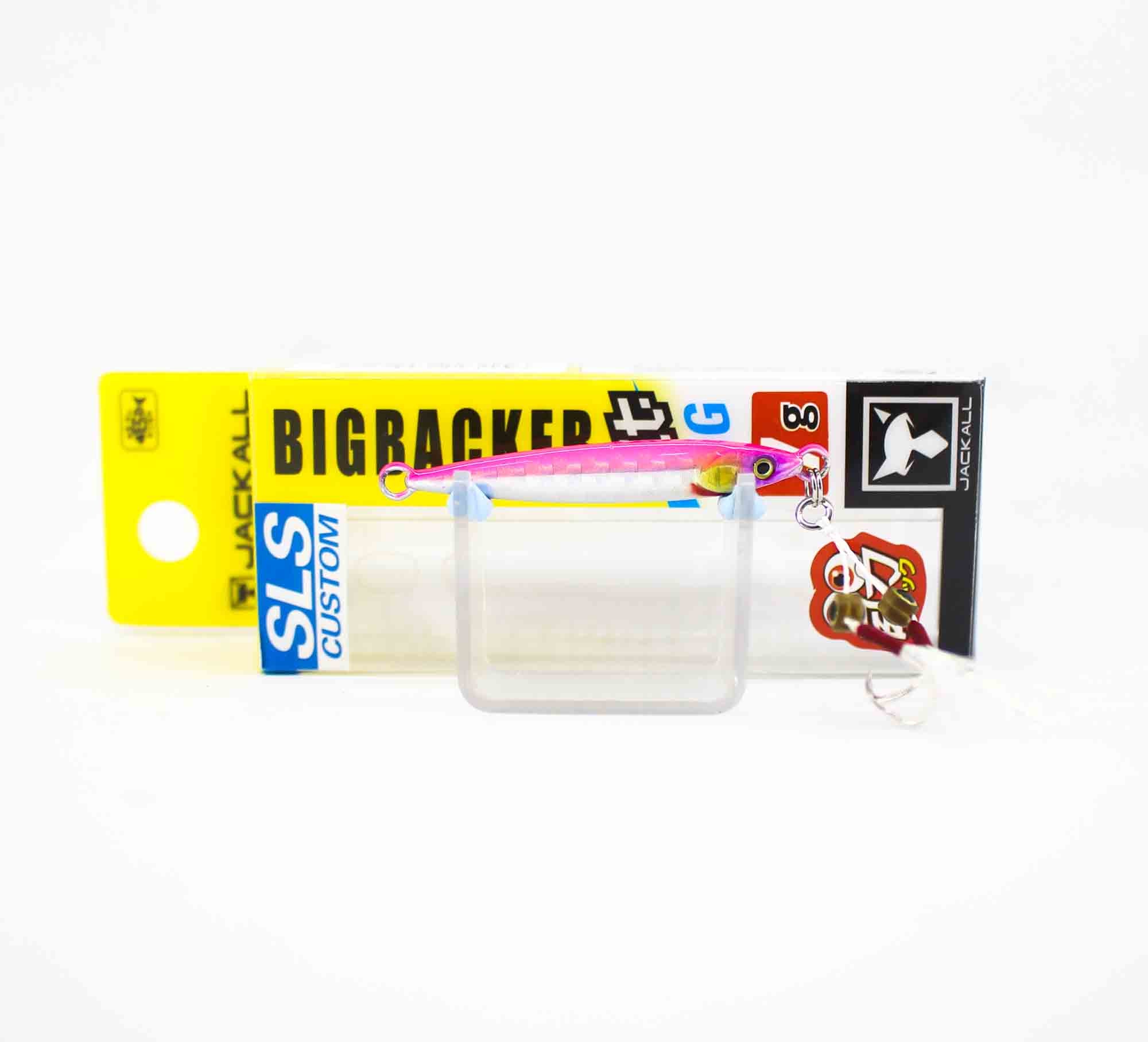 Jackall Metal Jig Big Backer Fit 7 Grams Pink Back Border HL (3101)