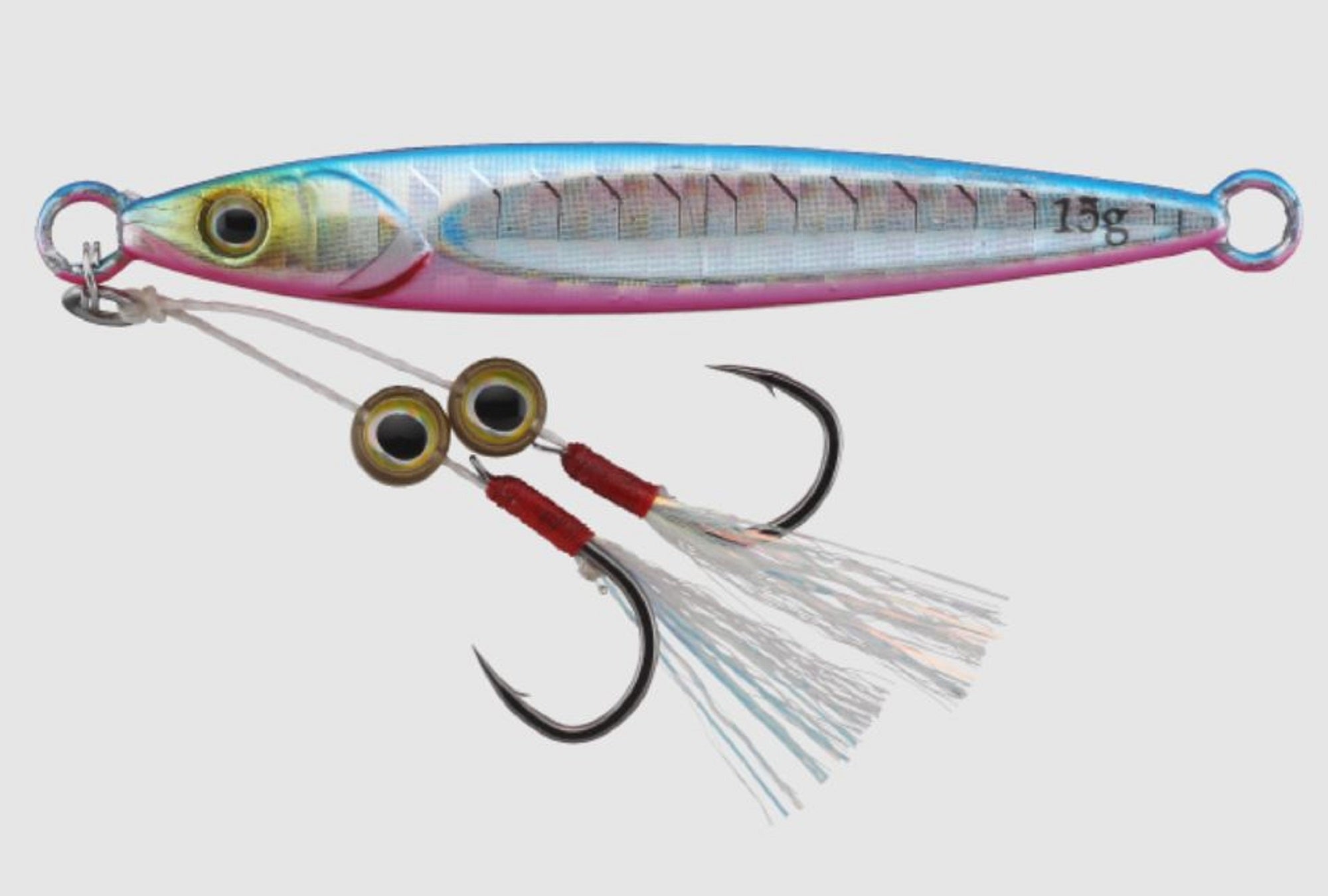 Jackall Metal Jig Big Backer Fit 7 Grams Blue Pink Border Hl (3132)