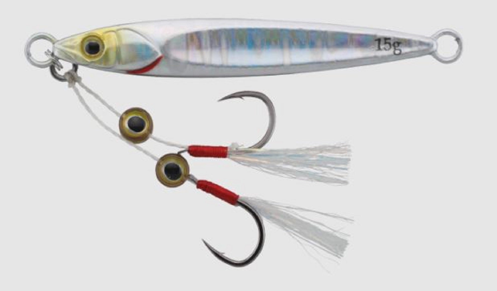 Jackall Metal Jig Big Backer Fit 7grams Shirasu Silver Magma Wave HL (3149)