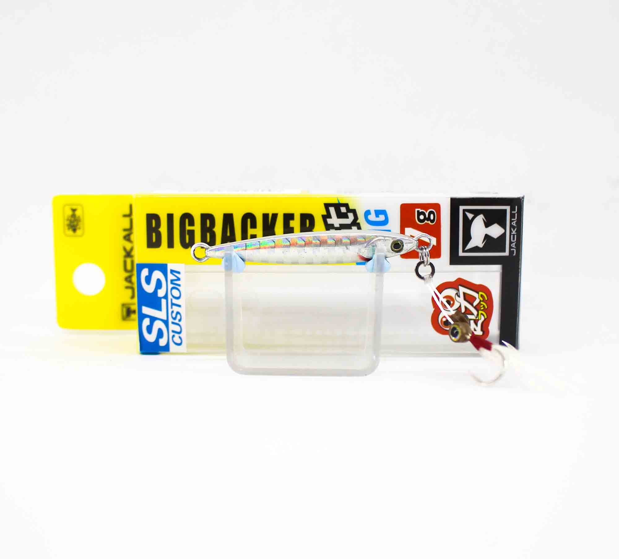 Jackall Metal Jig Big Backer Fit 7 Grams Glow Stripe Border HL (3156)