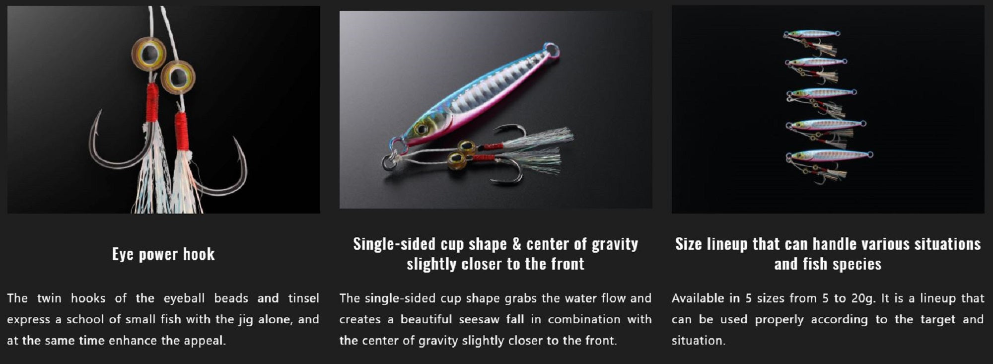 Jackall Metal Jig Big Backer Fit 10 Grams Shirasu Silver (3200)