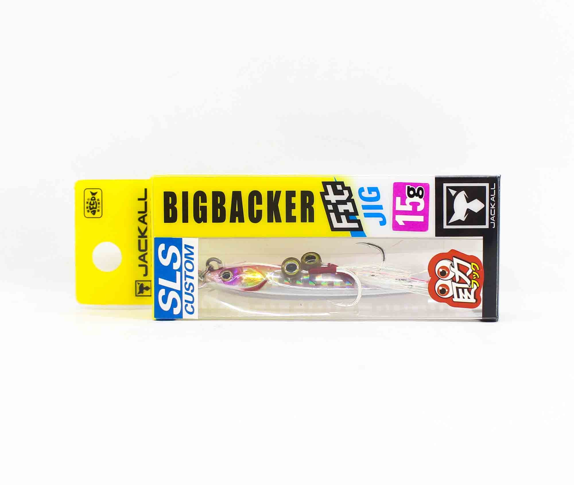 Jackall Metal Jig Big Backer Fit 15 Grams Pink Back Border Hl (3224)