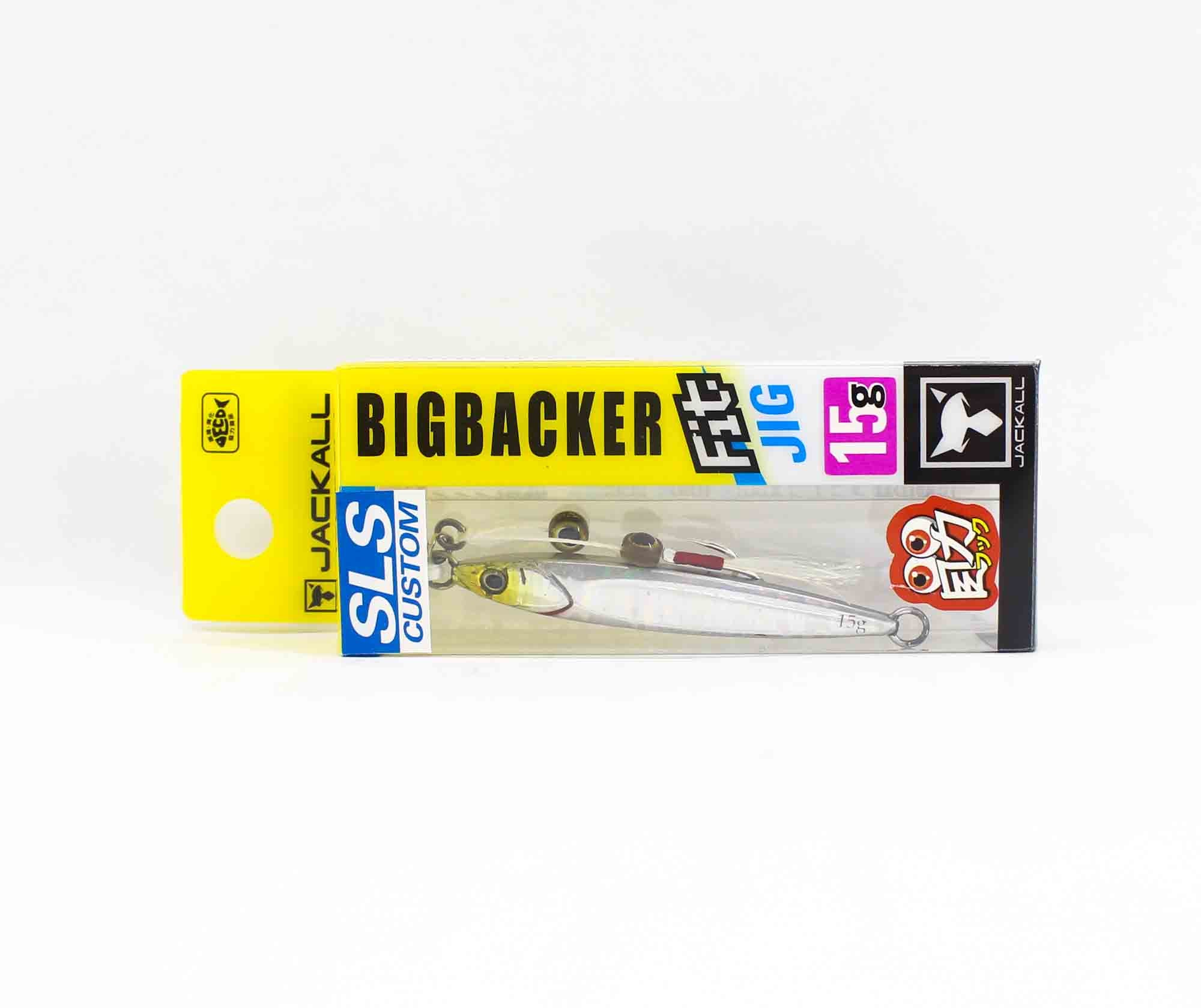 Jackall Metal Jig Big Backer Fit 15 Grams Shirasu Silver (3262)