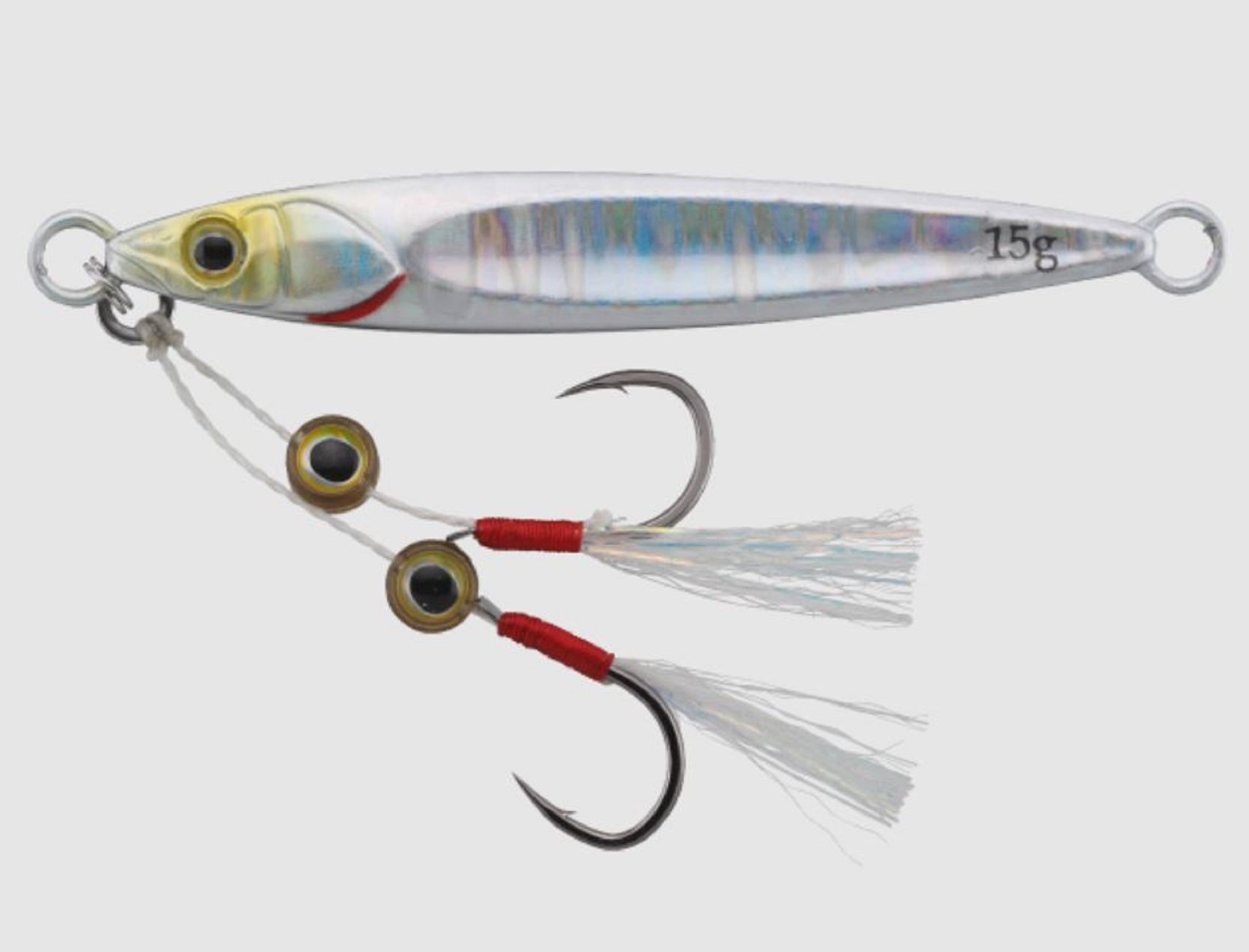 Jackall Metal Jig Big Backer Fit 15 Grams Shirasu Silver (3262)