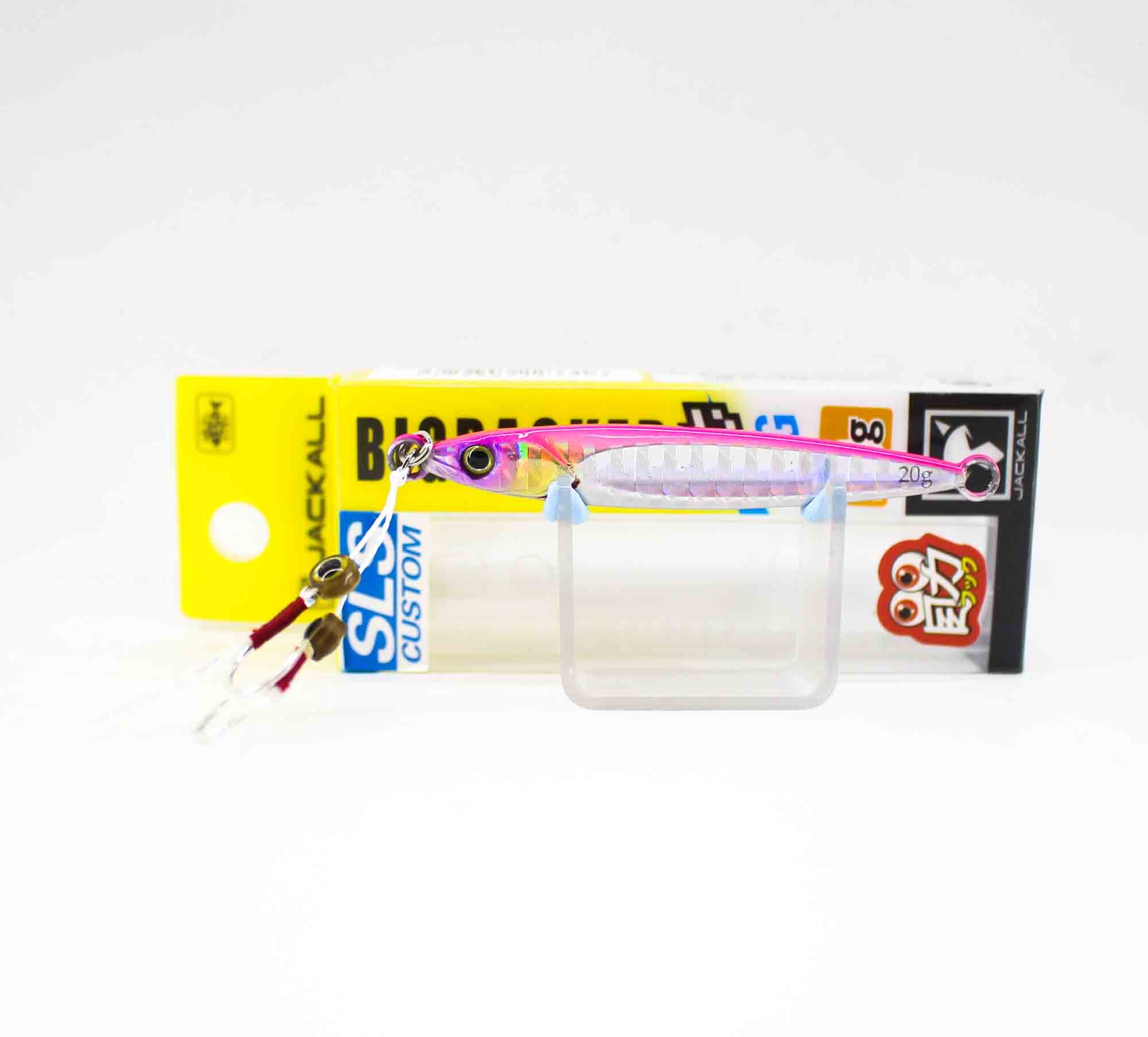Jackall Metal Jig Big Backer Fit 20 Grams Pink Back Border HL (3286)