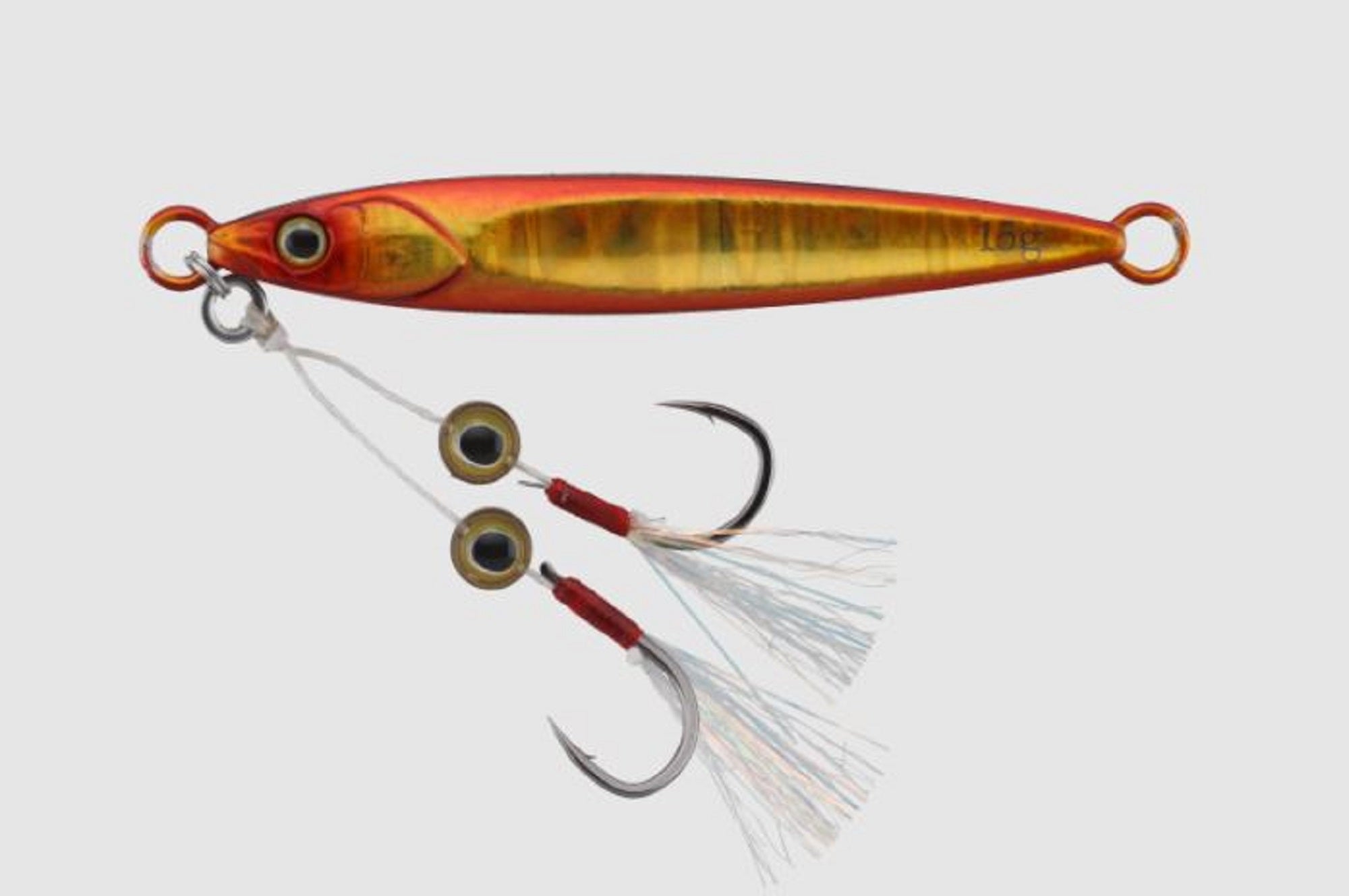 Jackall Metal Jig Big Backer Fit 20 Grams Red Gold Magma Wave HL (3293)