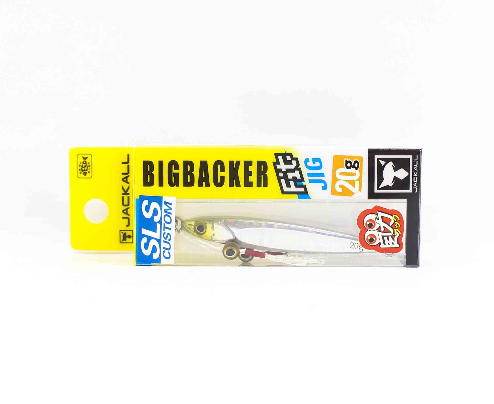 Jackall Metal Jig Big Backer Fit 20 Grams Shirasu Silver (3323)