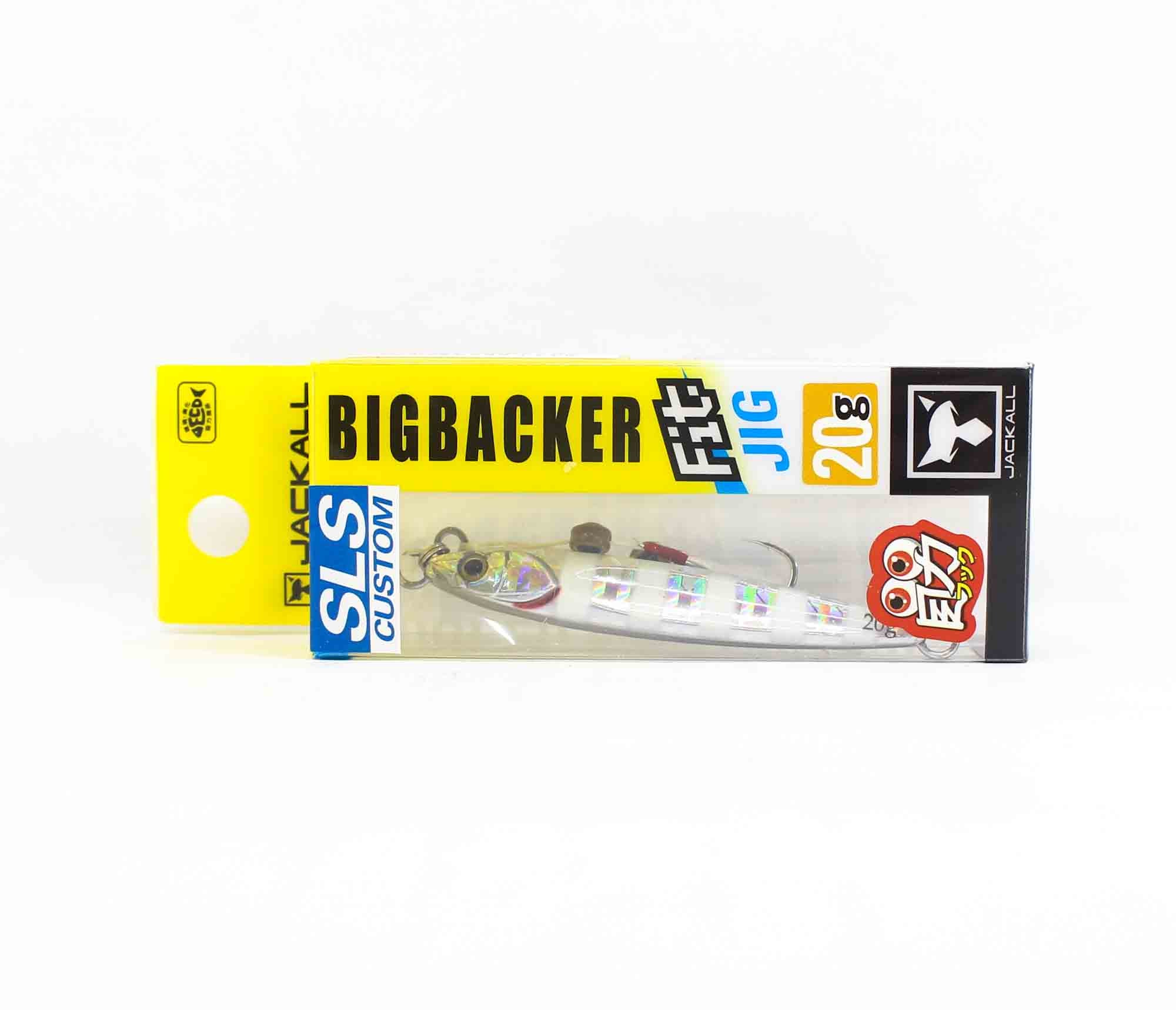 Jackall Metal Jig Big Backer Fit 20 Grams Glow Stripe Border Hl (3330)