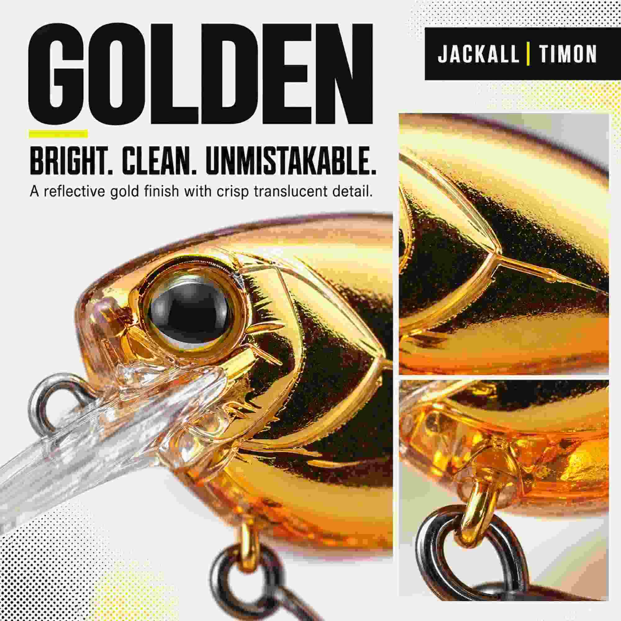Jackall Timon Flapani 28 mm Floating Lure Golden (5112)