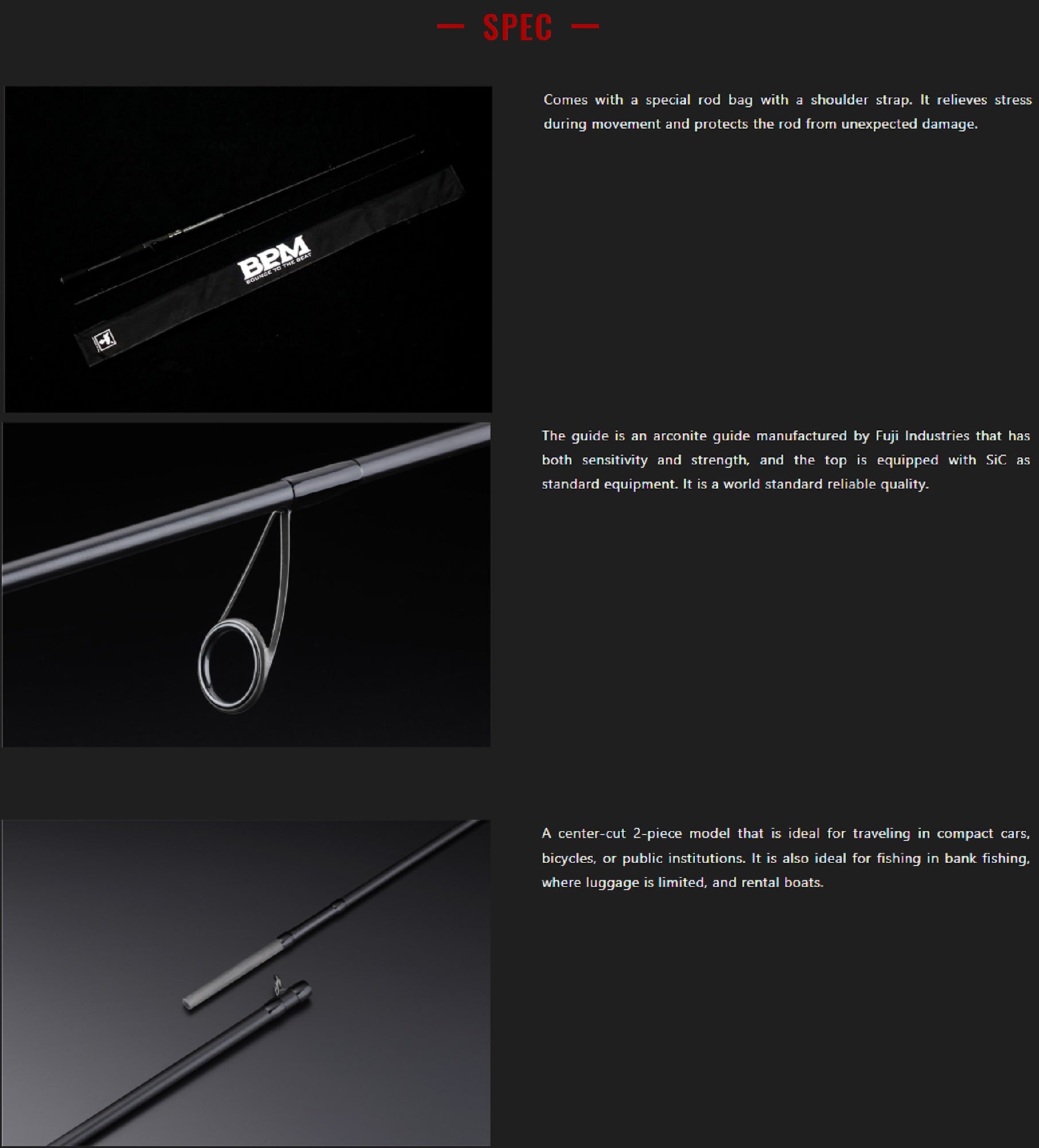 Jackall Rod Baitcast B2-C65XH SB (5754)