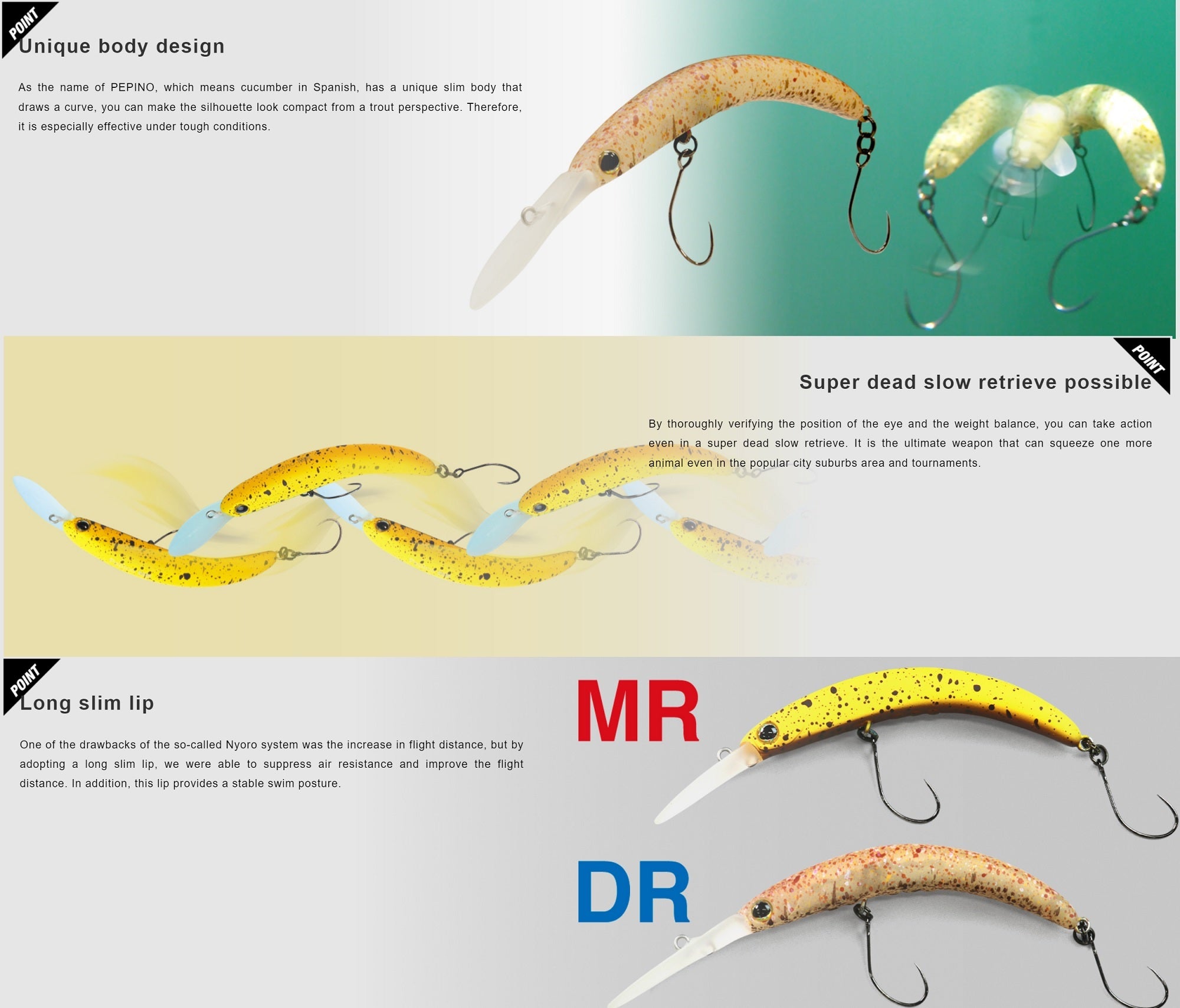 Jackall Timon Pepino DR 56 mm Floating Lure MST Quartet Chart (7406)