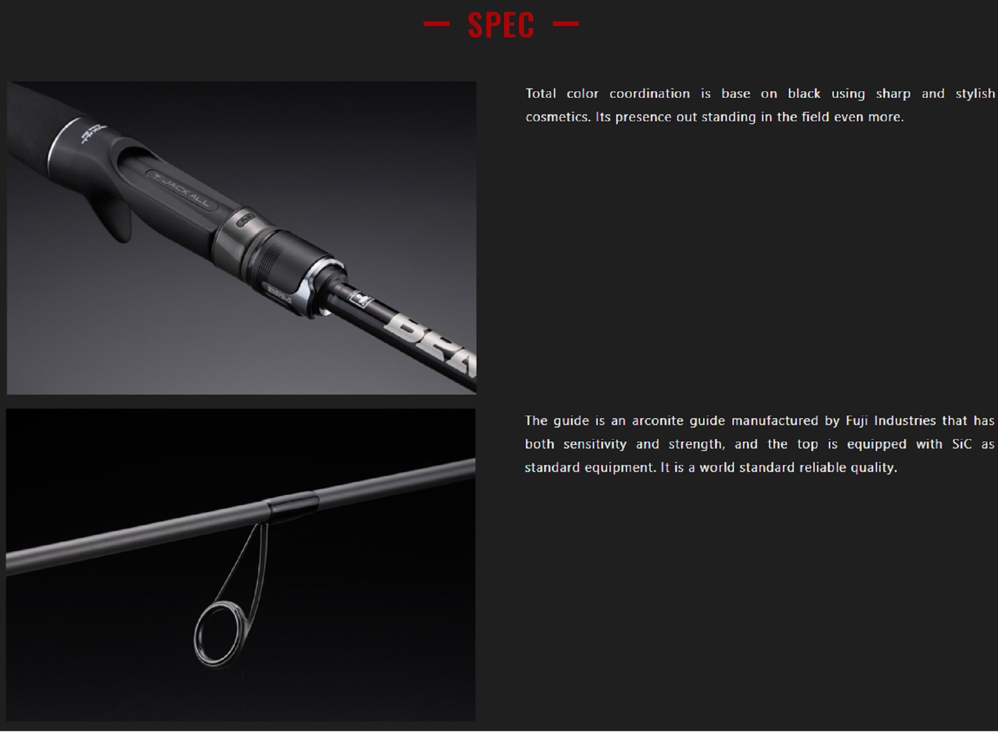 Sale Jackall Rod Baitcast BPM 22 B1-C610L+LM (9608)