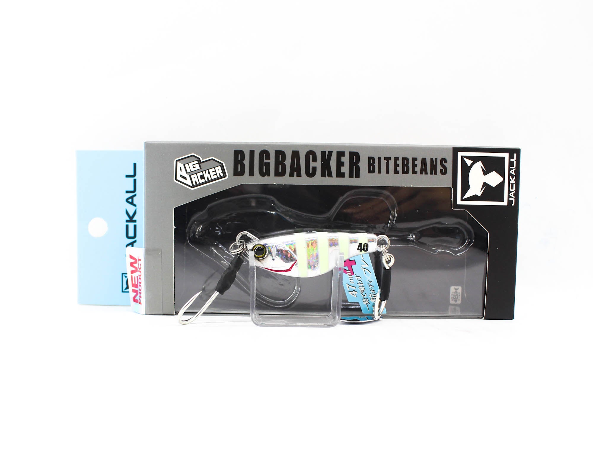 Jackall Metal Jig Big Backer Bite Beans 40 gram Glow Stripe (3971)
