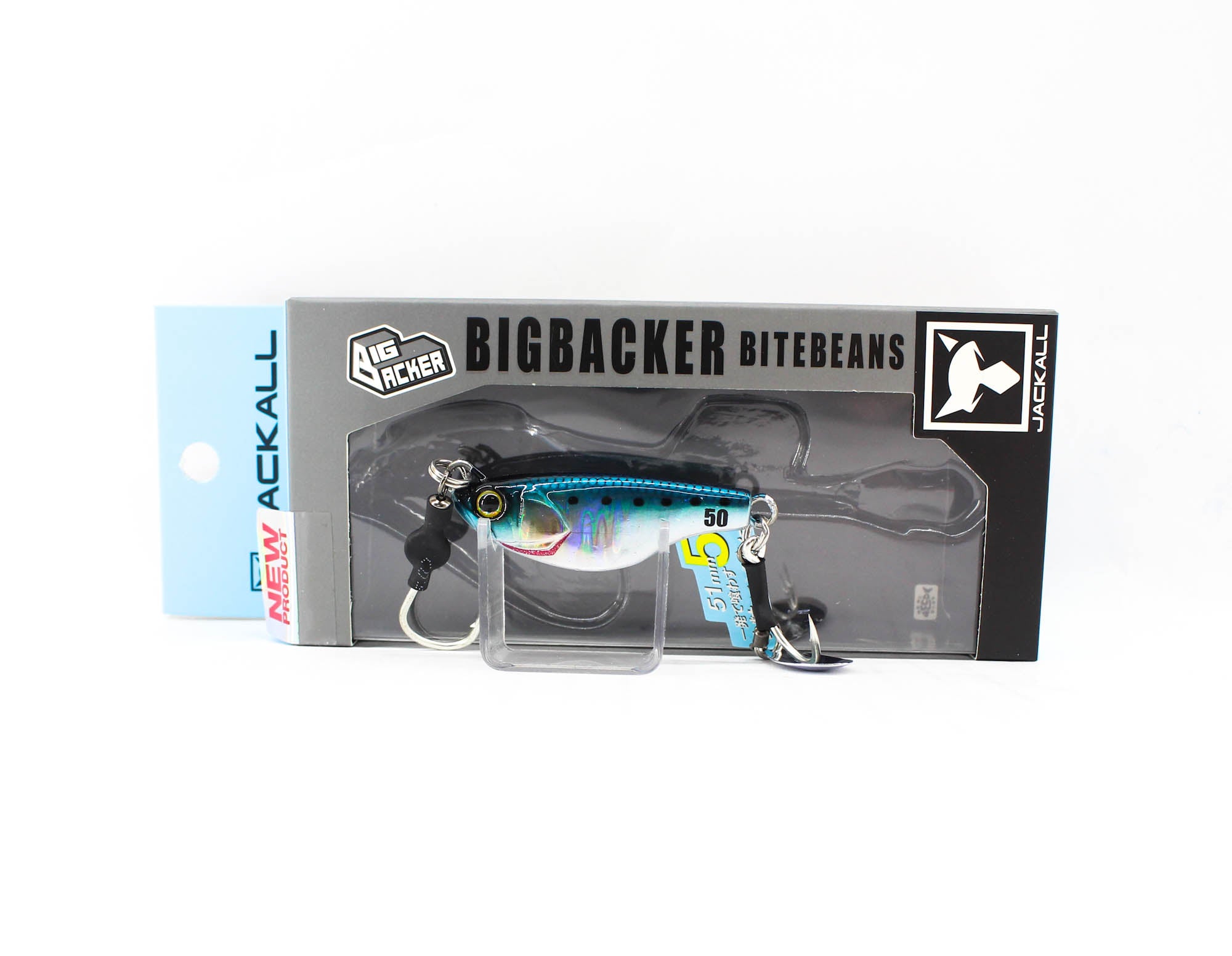 Jackall Metal Jig Big Backer Bite Beans 50 gram Iwashi (4046)