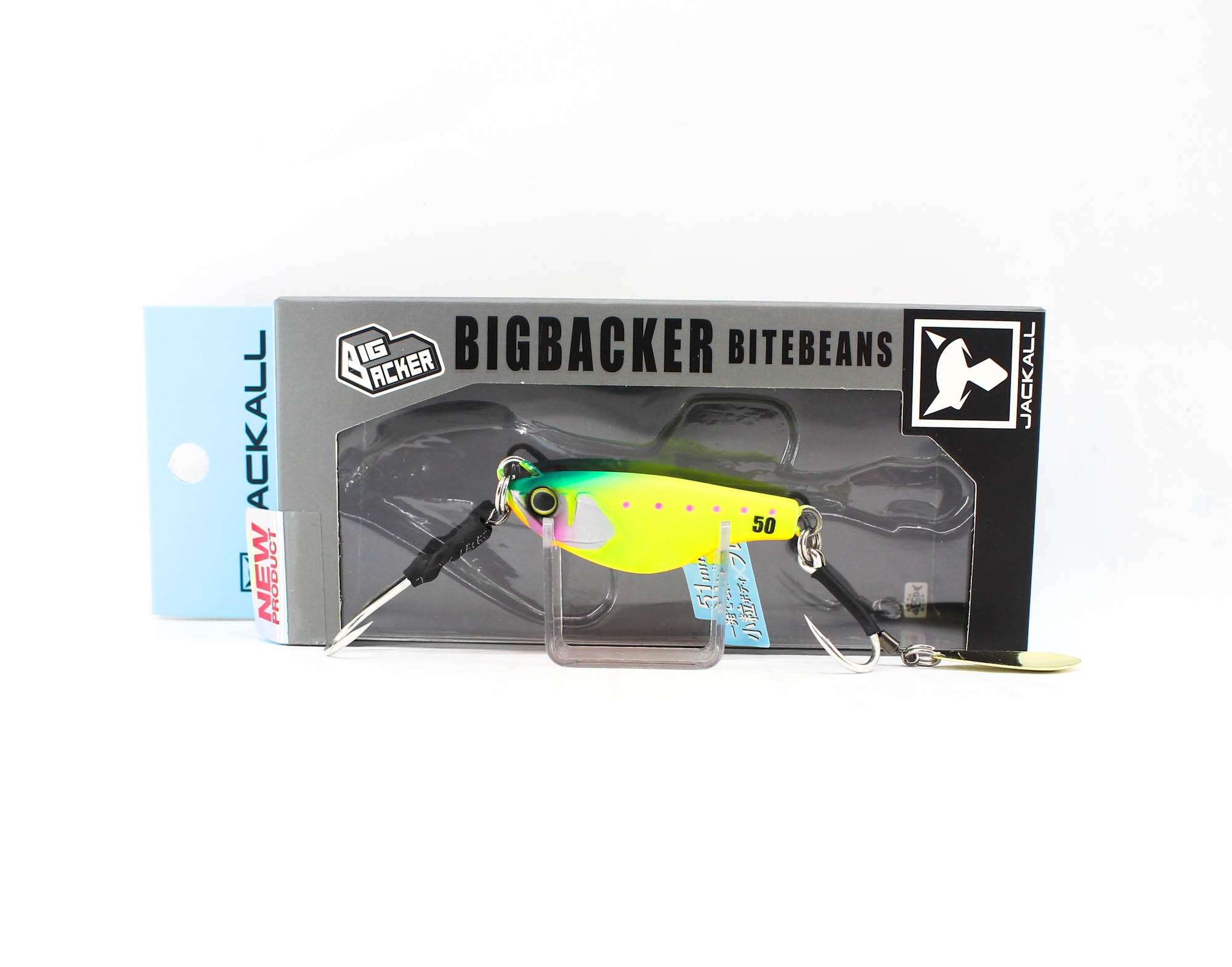 Jackall Metal Jig Big Backer Bite Beans 50 gram High Tension Iwashi (4091)