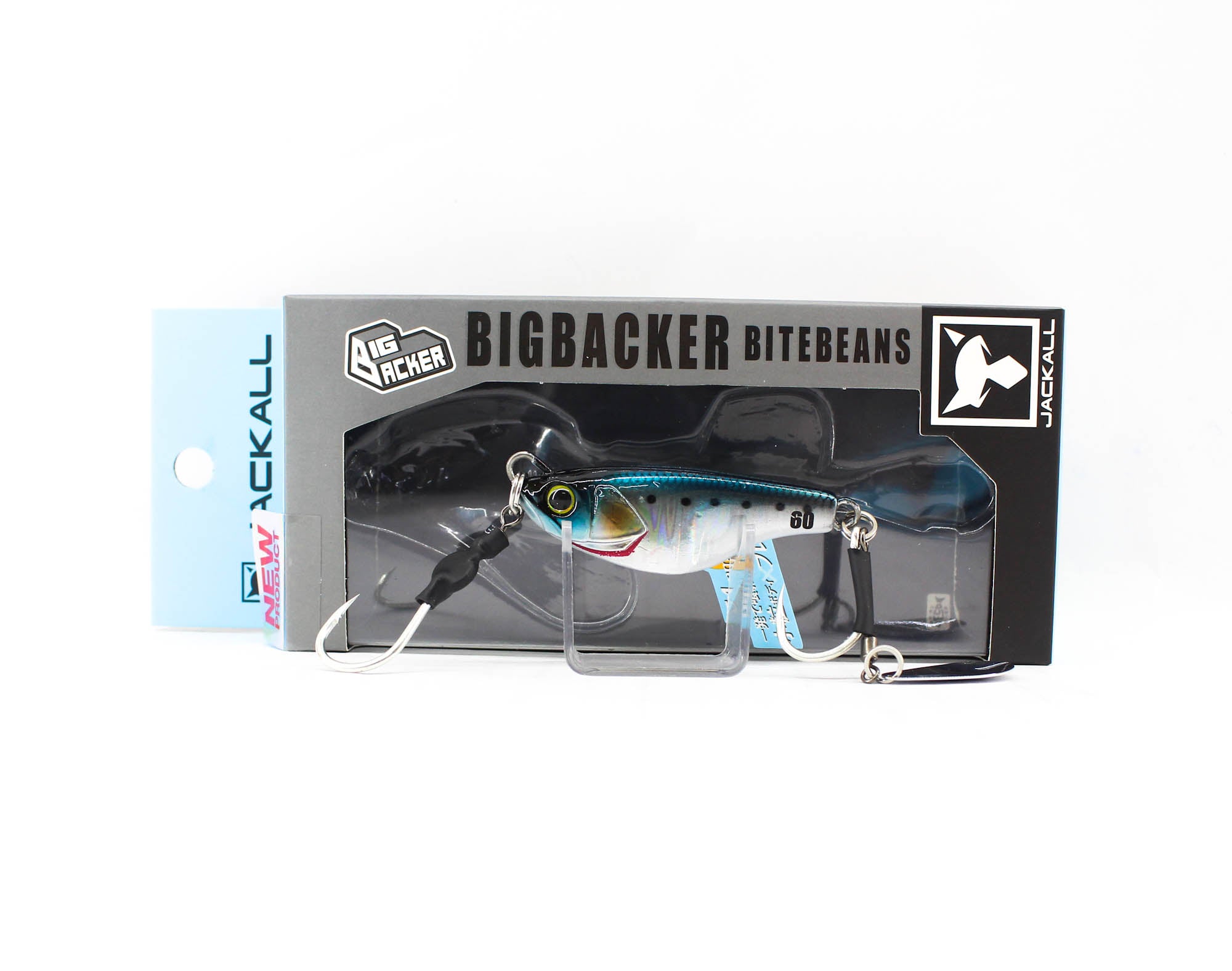 Jackall Metal Jig Big Backer Bite Beans 60 gram Iwashi (4121)