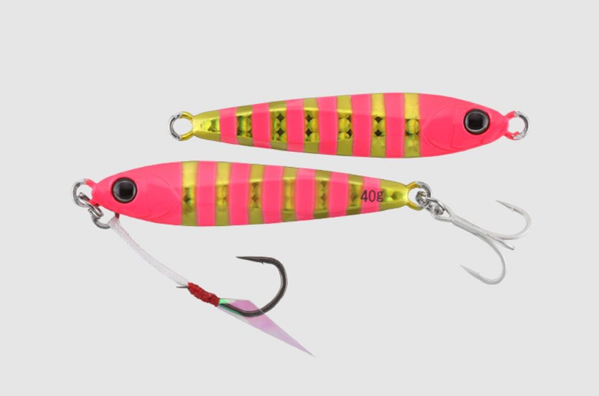 Jackall Metal Jig Big Backer 20 grams Cho Hirame Stripe (4206)