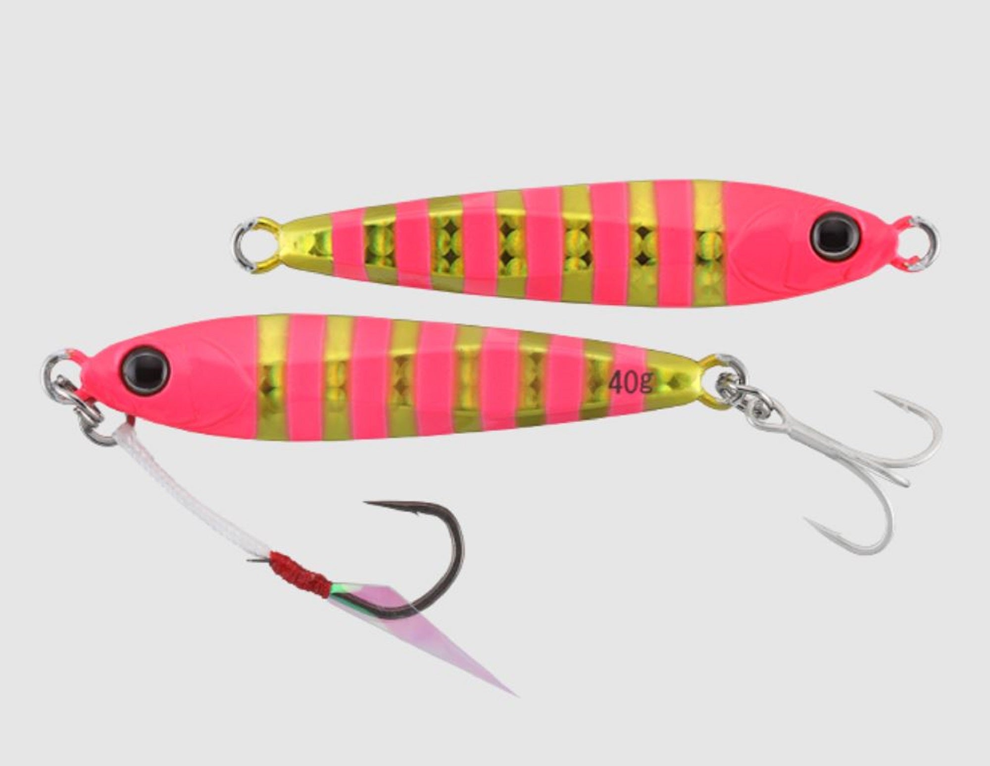 Jackall Metal Jig Big Backer 60 grams Cho Hirame Stripe (4268)