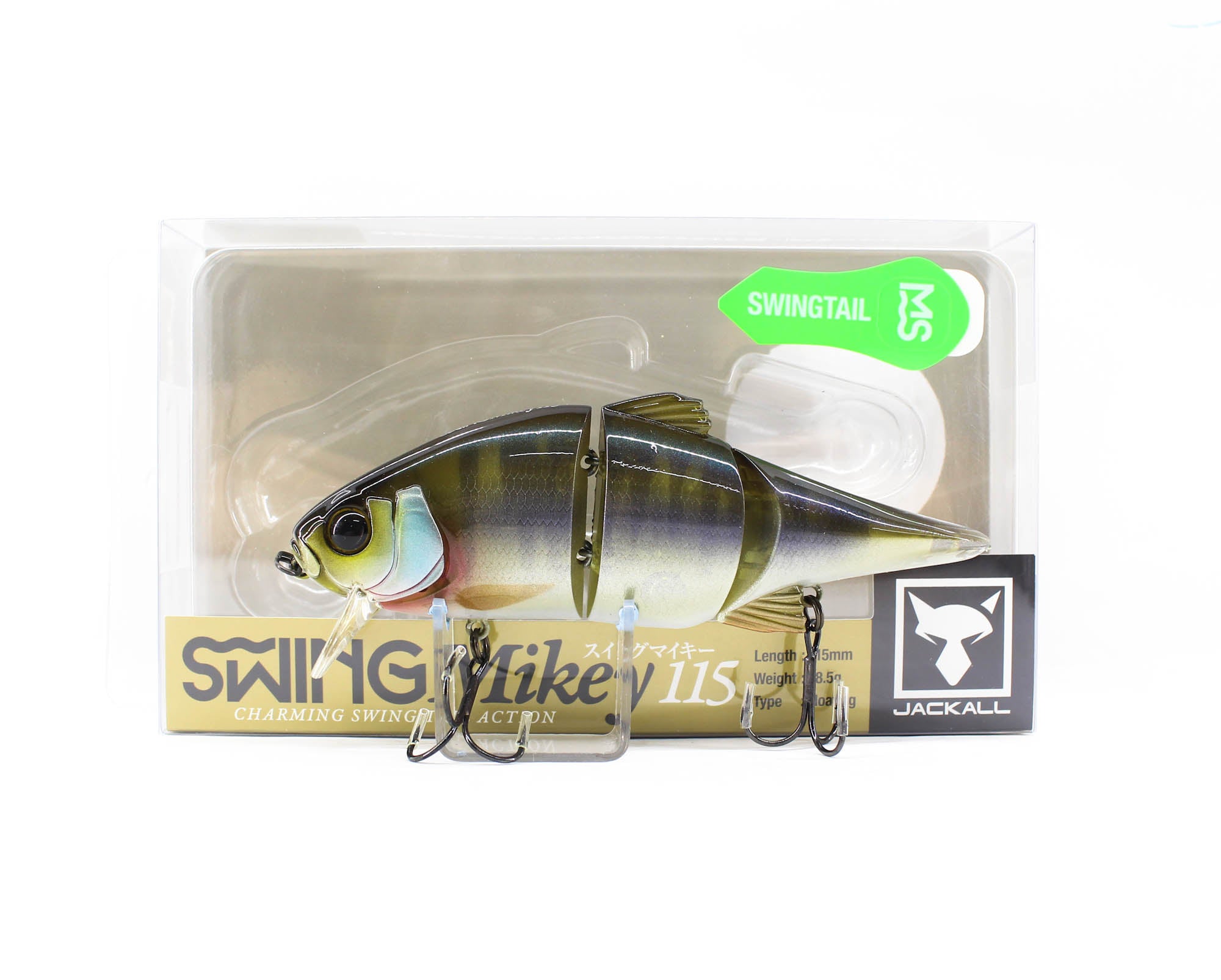 Jackall Mikey Swing 115 Floating Lure Japan Shad (4534)