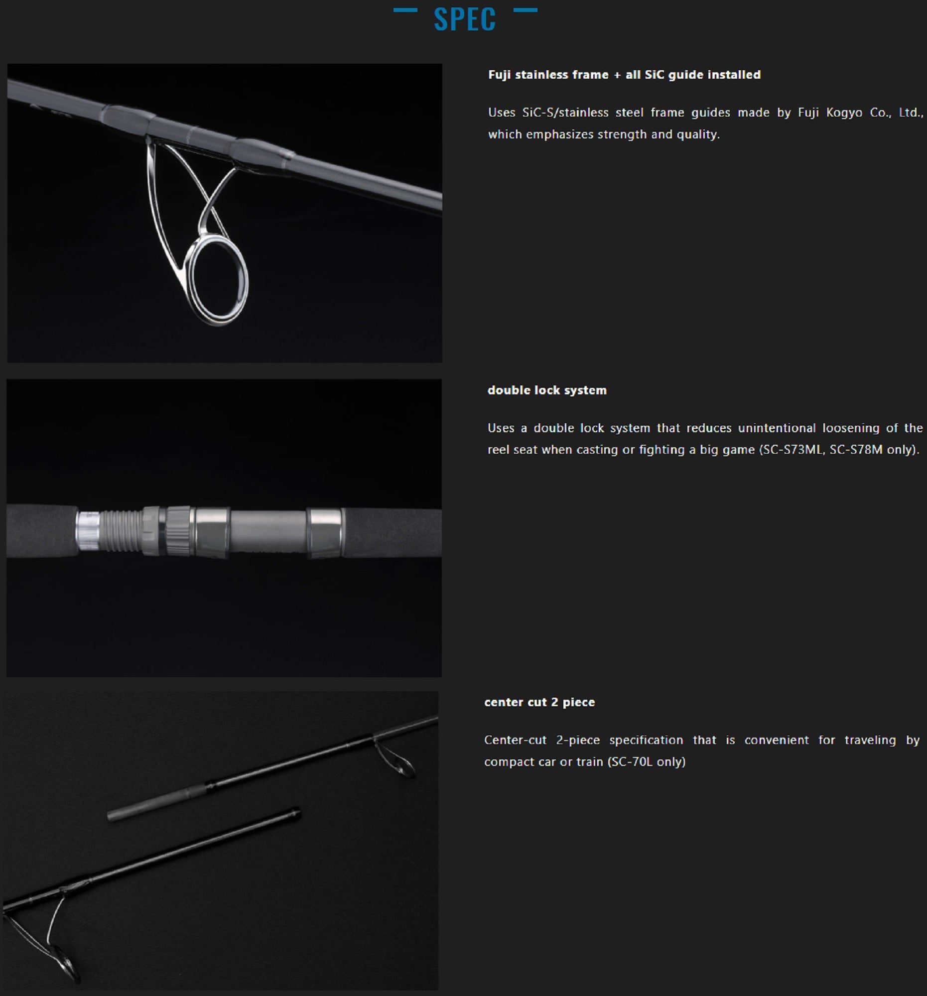 Jackall Rod Spinning Scrunba SC-S73ML (6675)