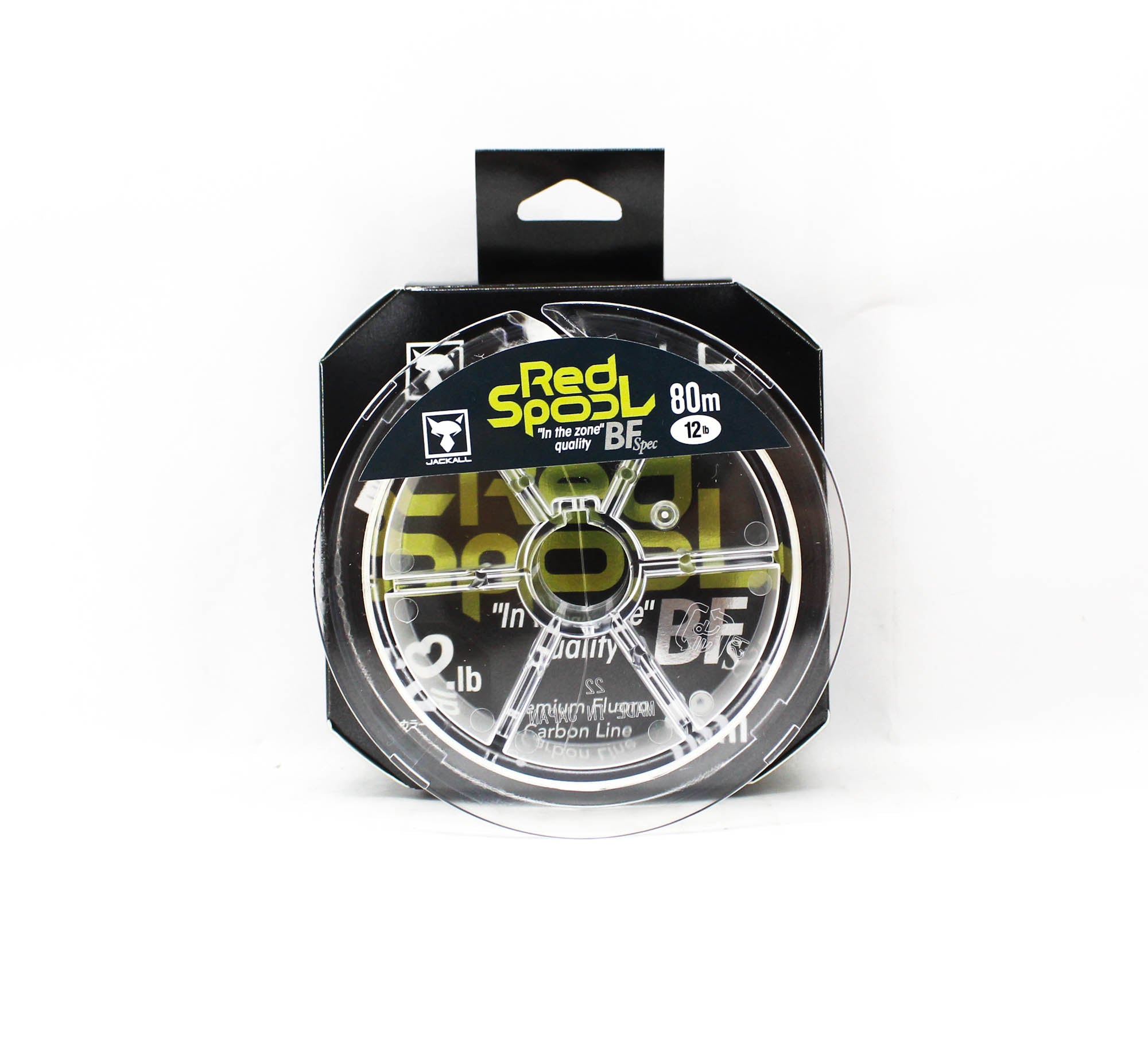 Jackall Fluorocarbon Line Red Spool Bait Finesse 12lb x 80m (8990)