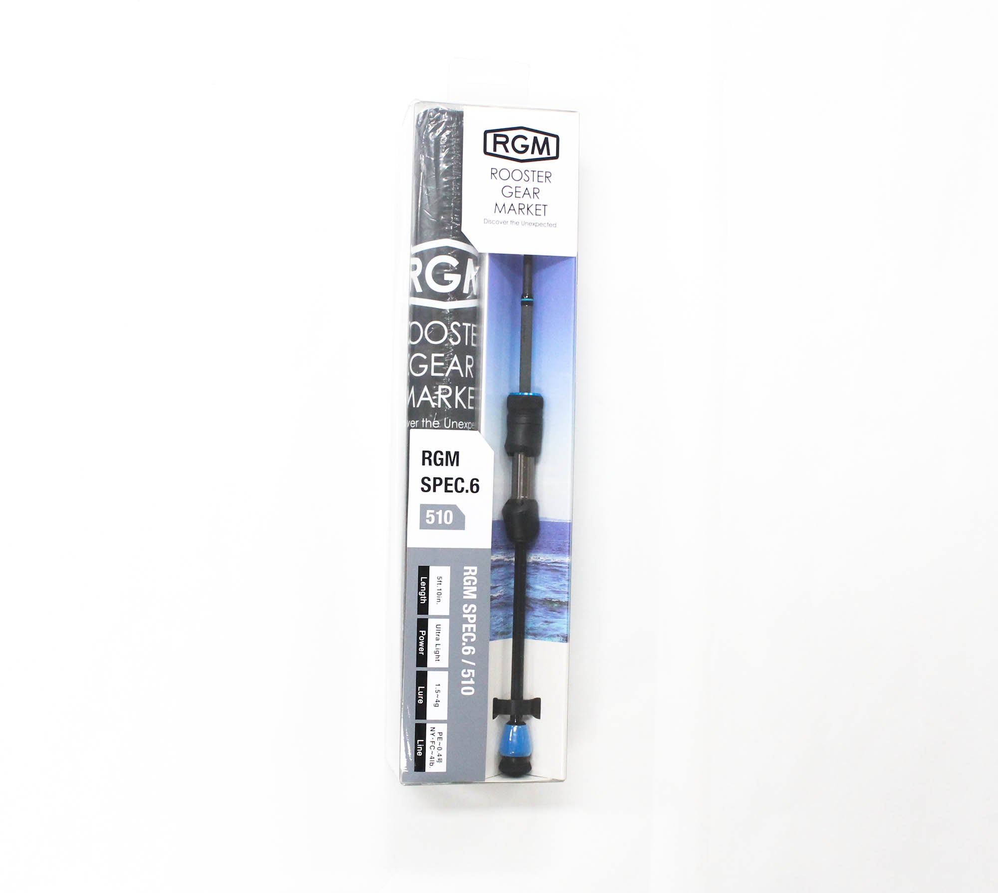 Jackall RGM Rod Spinning Spec 6/510 1.78m 5Pc Blue (2850)