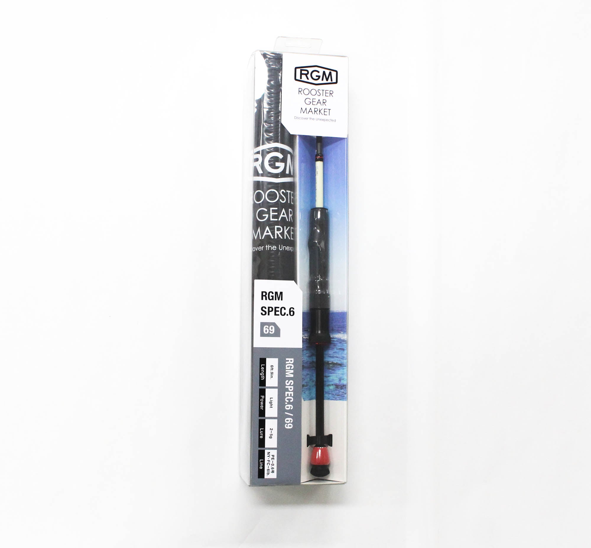 Jackall RGM Rod Spinning Spec 6/69 2.06m 5Pc Red (2867)