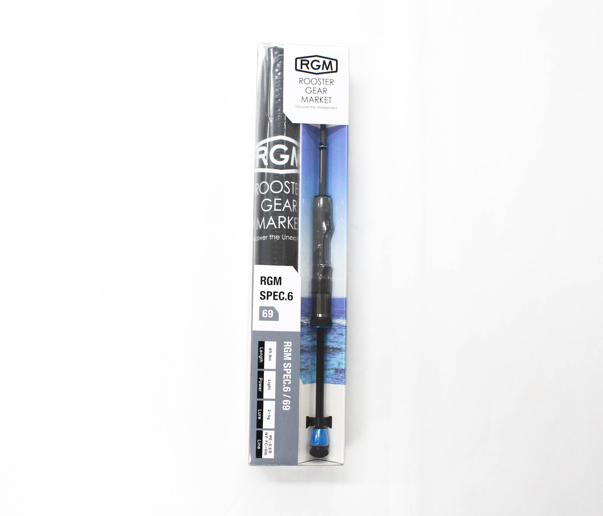 Jackall RGM Rod Spinning Spec 6/69 2.06m 5Pc Blue (2881)