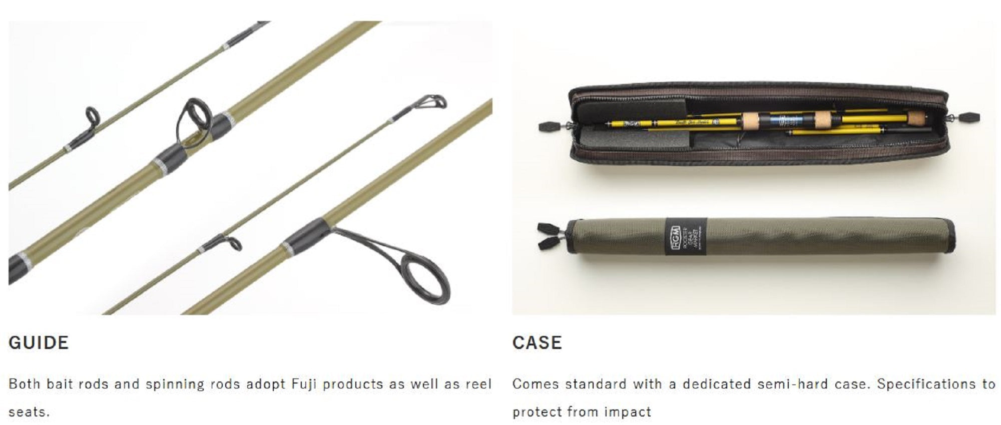 Jackall RGM Rod Baitcast Spec 5 Area 52-58B 5Pc YENA (3000)