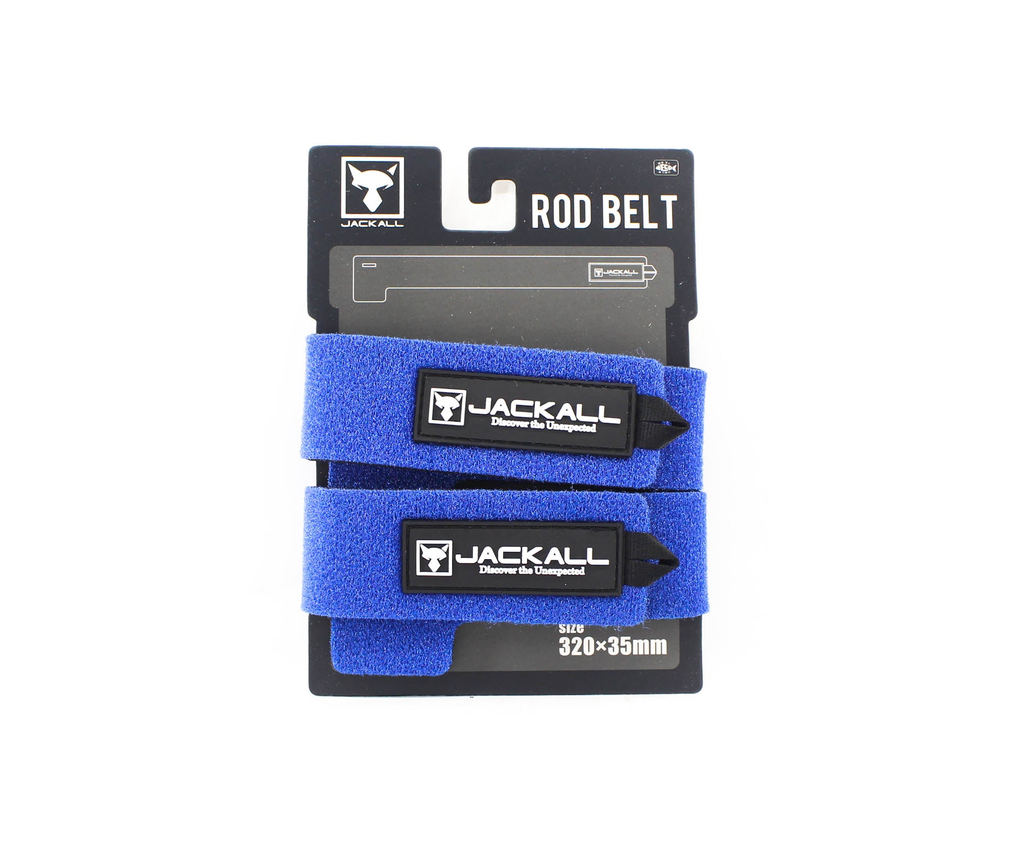 Jackall Rod Belt 2 Piece Set Blue (3048)