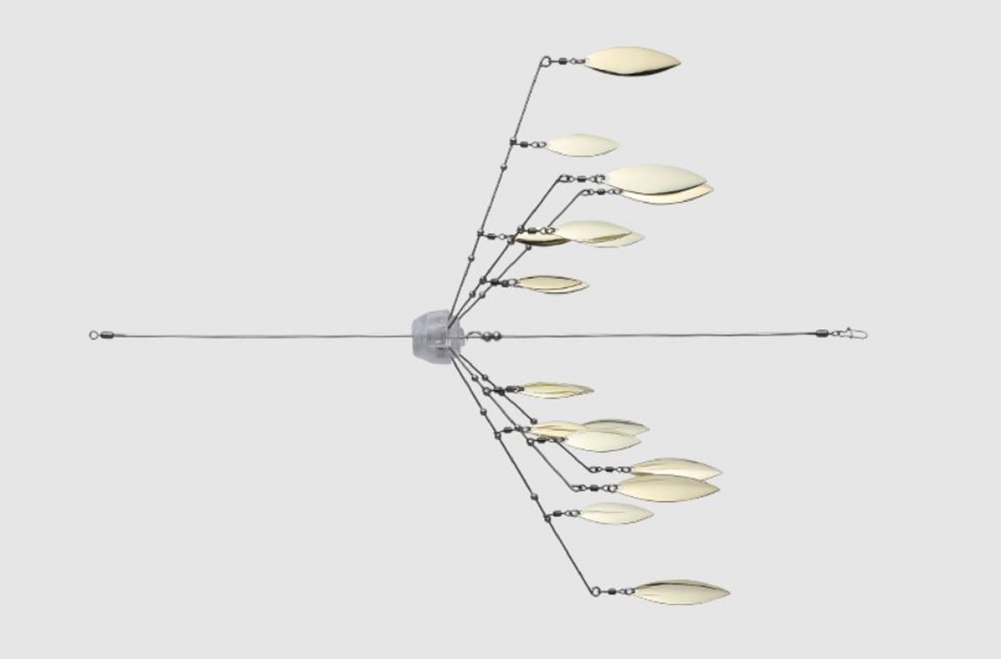 Jackall Luster Blade 115mm Alabama Rig Gold (3093)