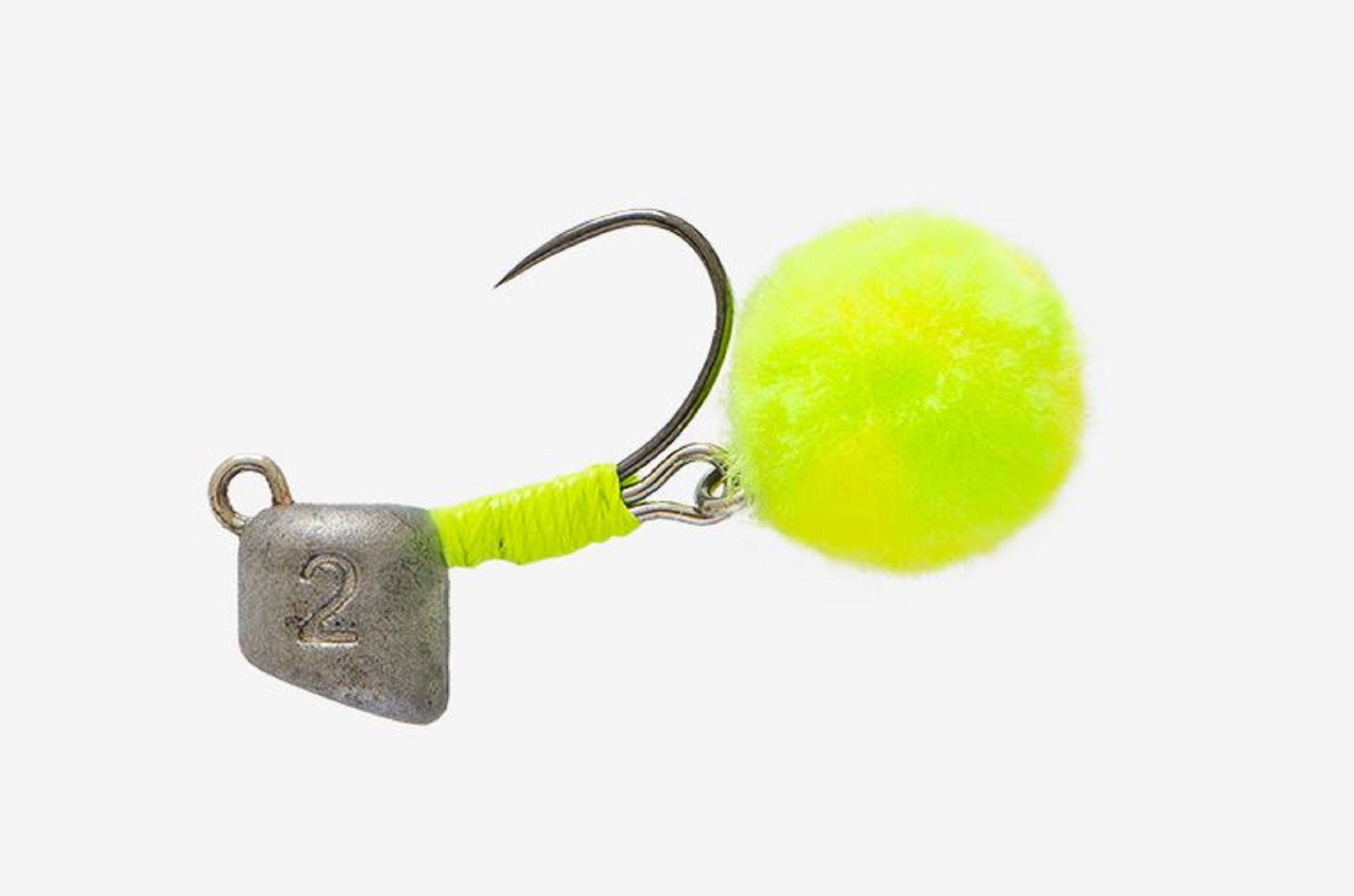 Jackall Jig Head Egg Pompon 2 grams Yellow (5110)