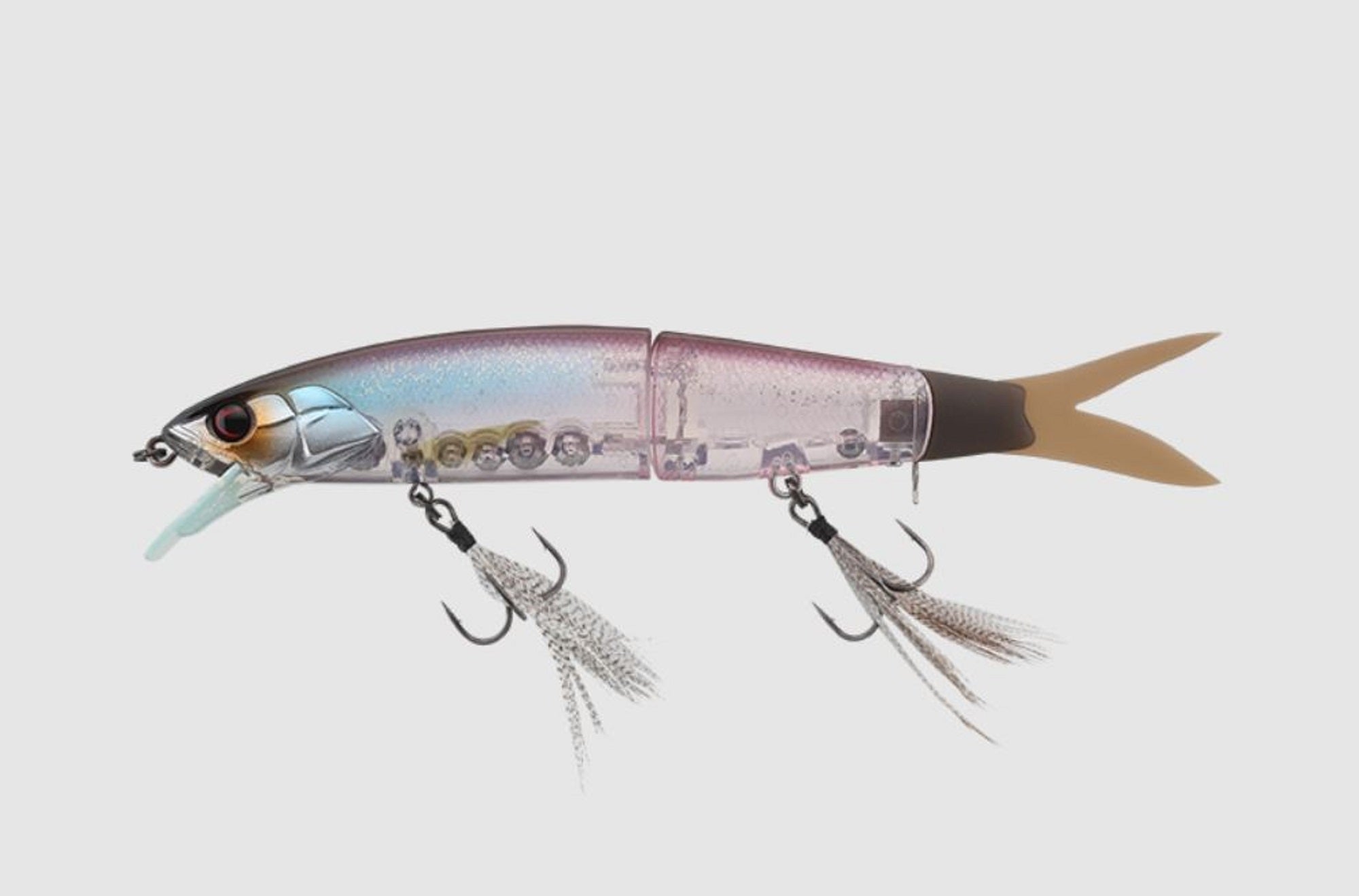 Leurre flottant Jackall Kluber 180SF fantôme visible Wakasagi (5509 Leurre flottant Jackall Kluber 180SF fantôme visible Wakasagi (5509