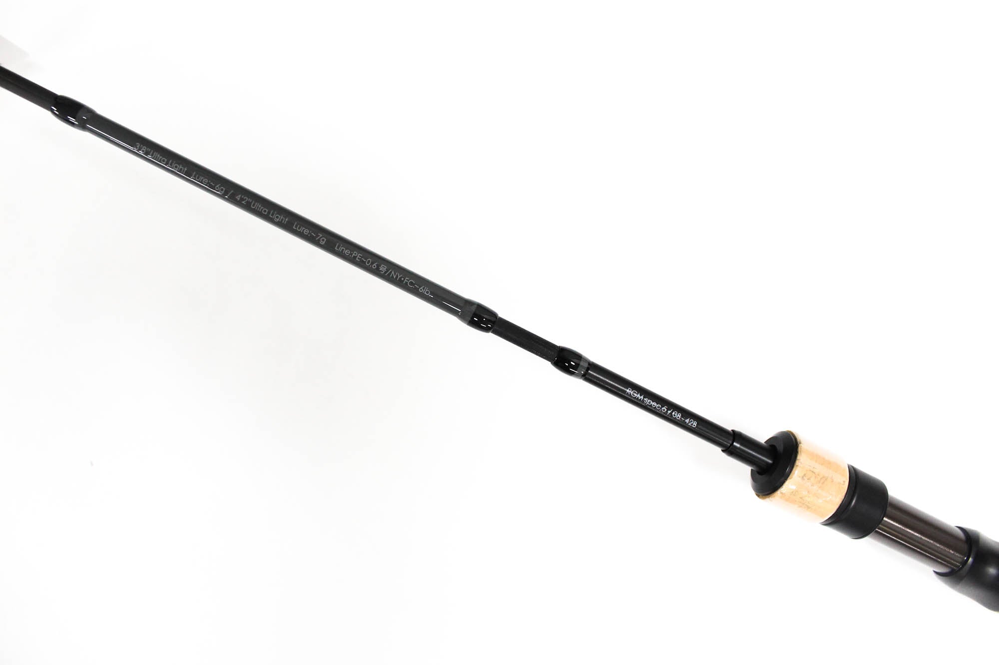 Jackall RGM Rod Baitcast Spec 5 38-42B 5Pc Black (7411)