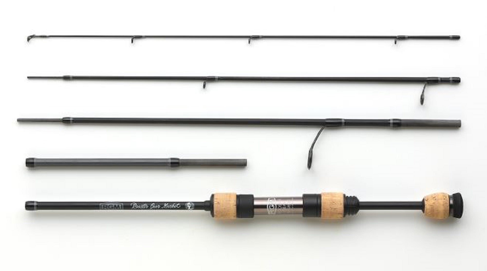 Jackall RGM Rod Baitcast Spec 5 38-42B 5Pc Black (7411)