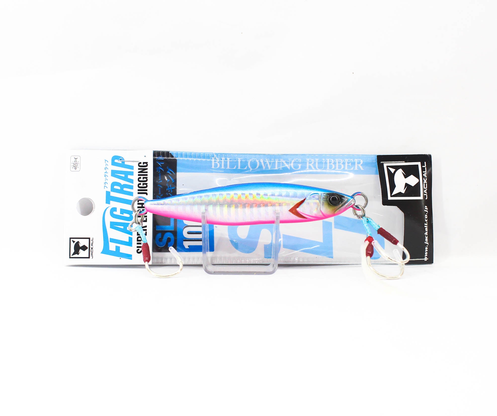Jackall Metal Jig Flag Trap 100 grams Blue Pink (7862)