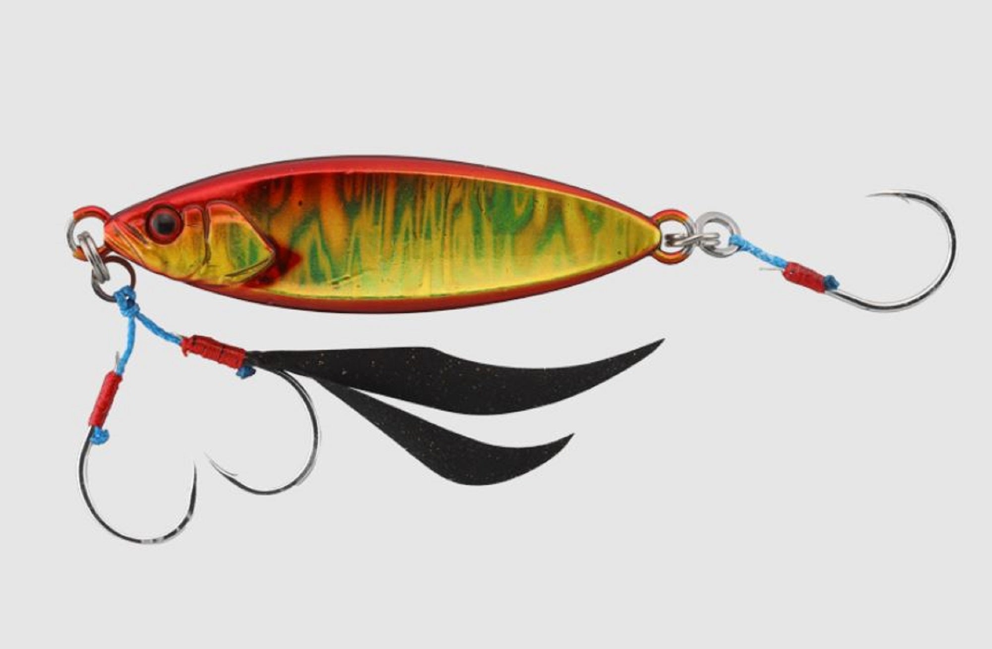 Jackall Metal Jig Flag Trap Leaf 40 grams Red Gold Magma Wave HL (8883)