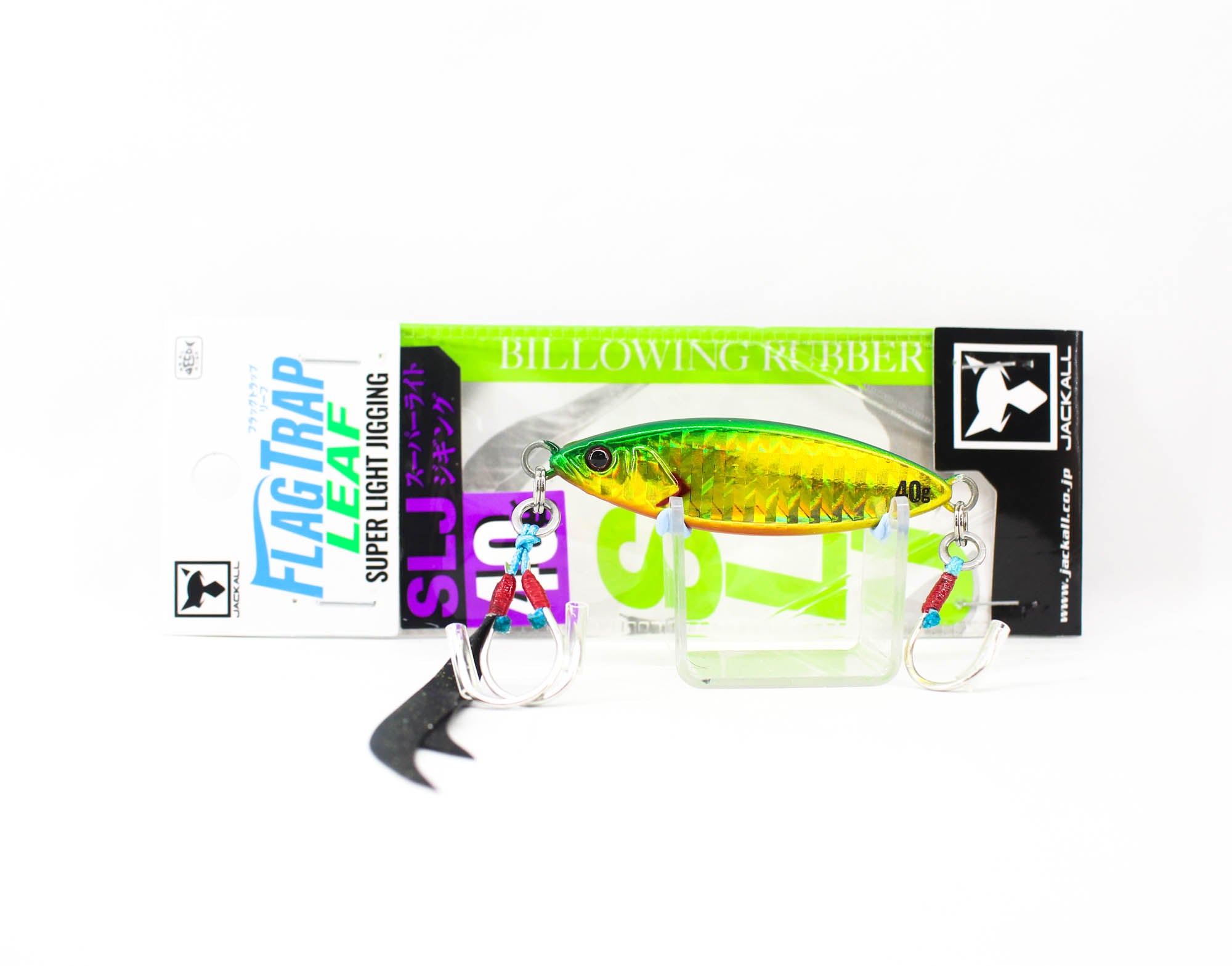 Jackall Metal Jig Flag Trap Leaf 40 grams Grikin Border HL (8920)