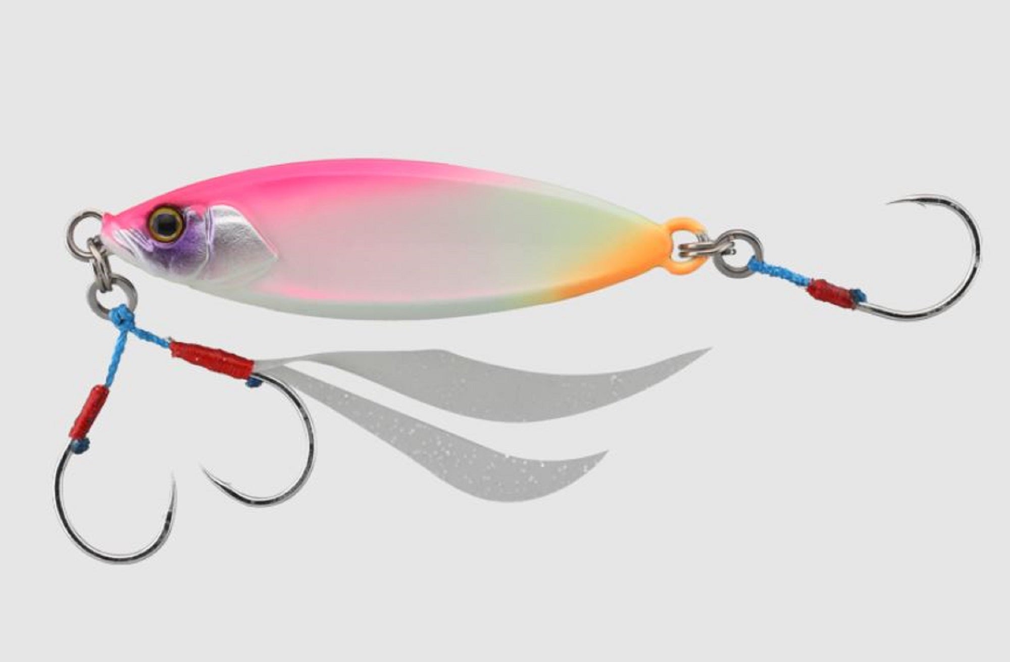 Jackall Metal Jig Flag Trap Leaf 40 grams Tropical Glow (8937)