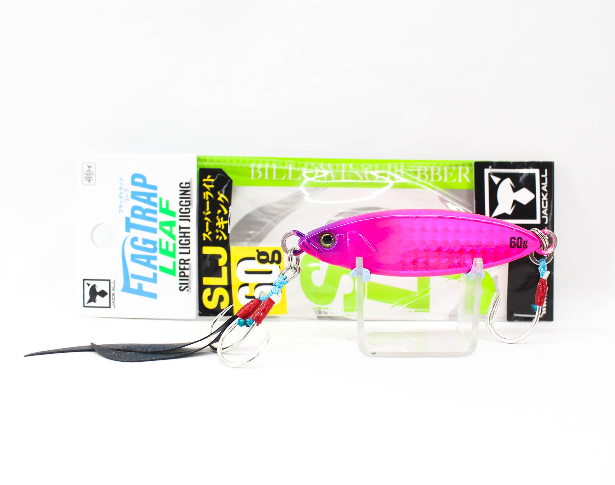 Jackall Metal Jig Flag Trap Leaf 60 grams Pink Impact (9033)