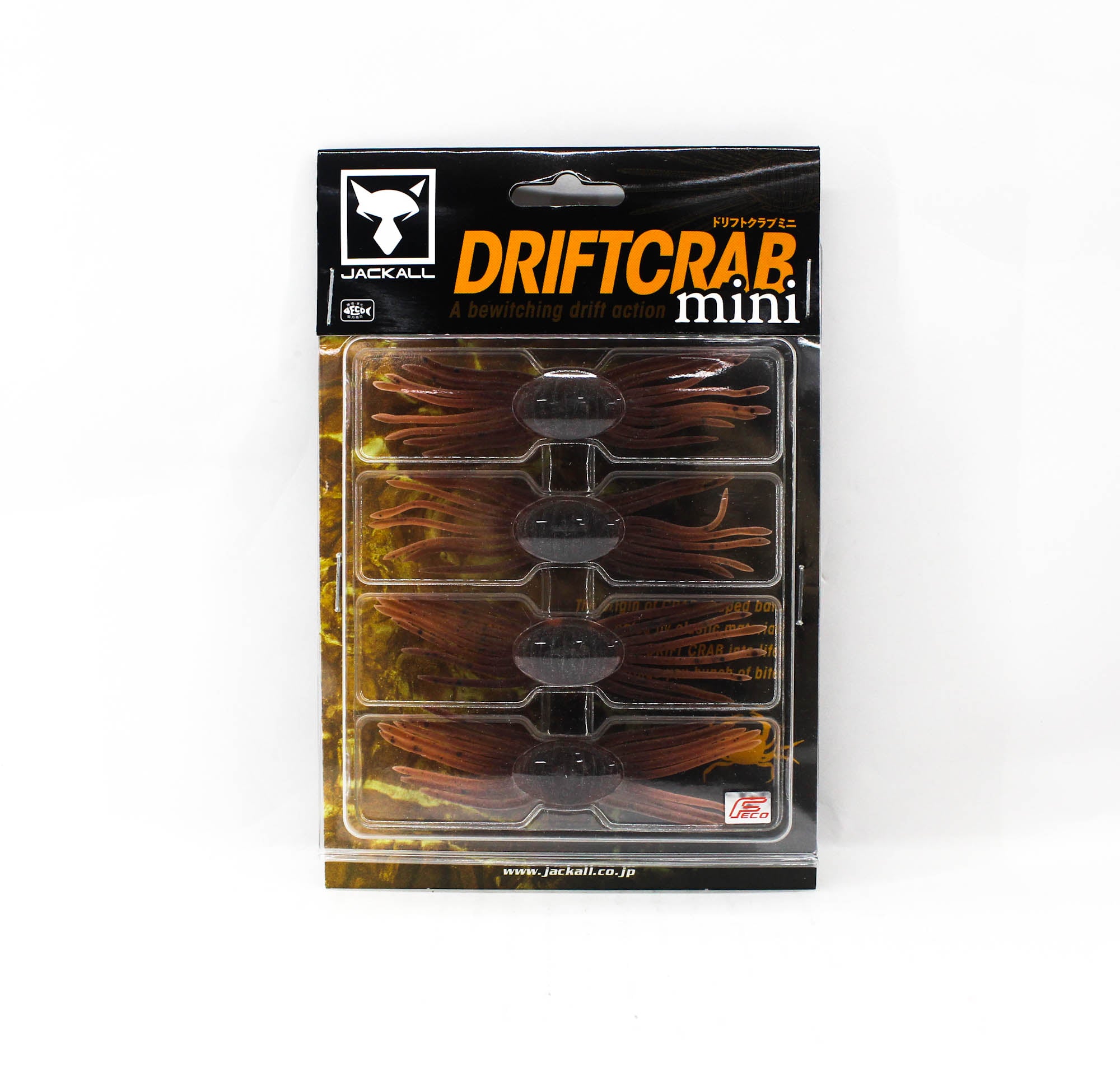 Jackall Soft Lure Drift Crab Mini 85 mm x 25 mm Sawagani (4211)