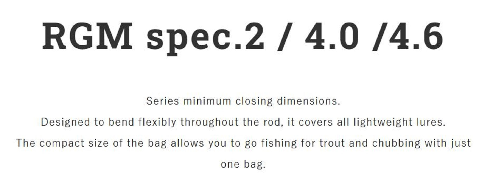 Jackall RGM Rod Spinning Telescopic Spec 2/4.0 1.22m Khaki (6550)