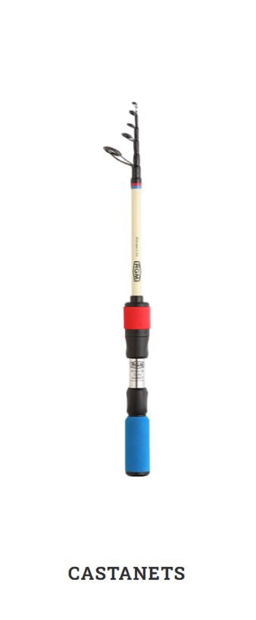 Jackall RGM Rod Spinning Telescopic Spec 2/4.0 1.22m Castanets (6567)