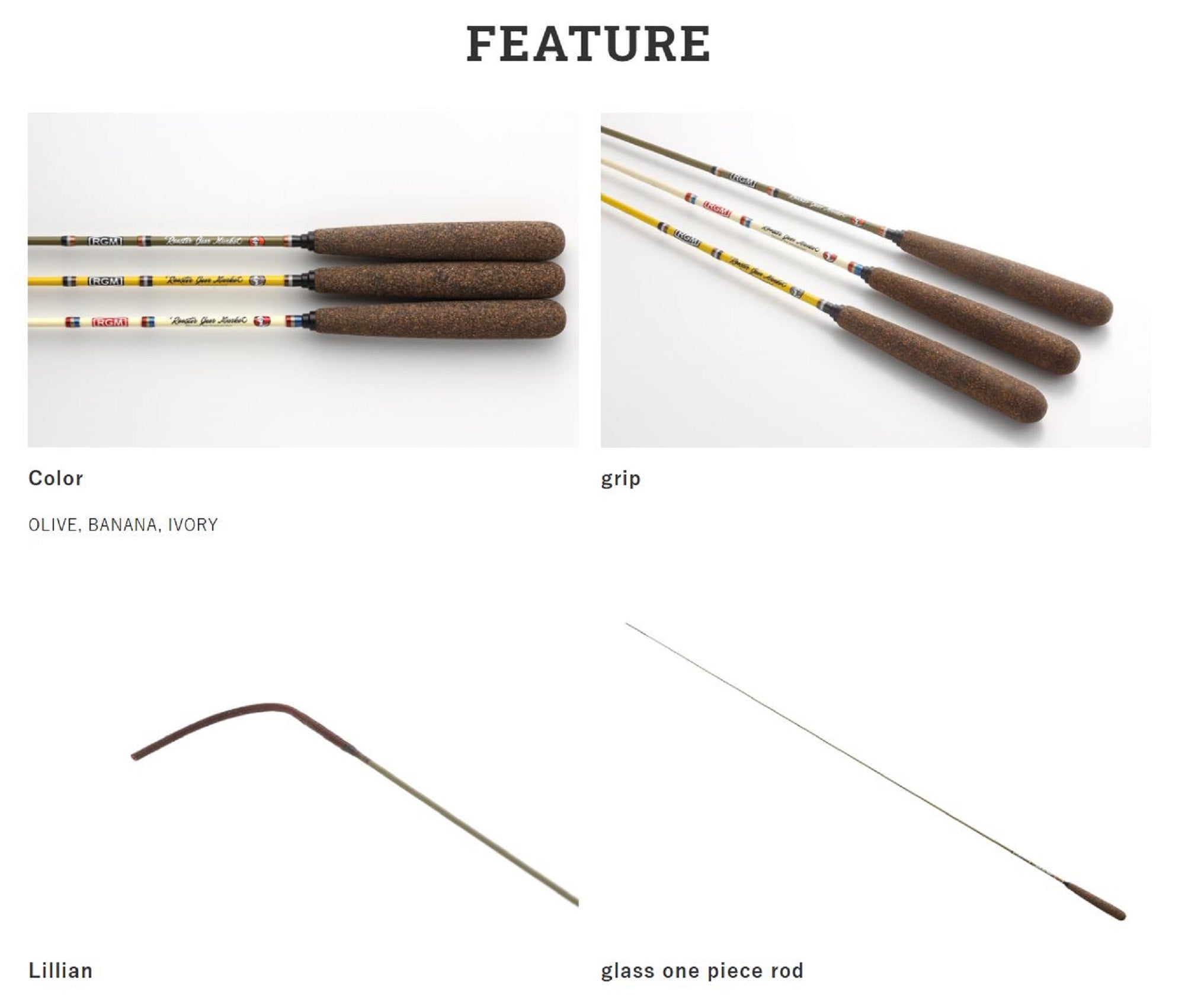 Jackall RGM Rod Baitcast Spec T 130N 2Pc Banana (6680)