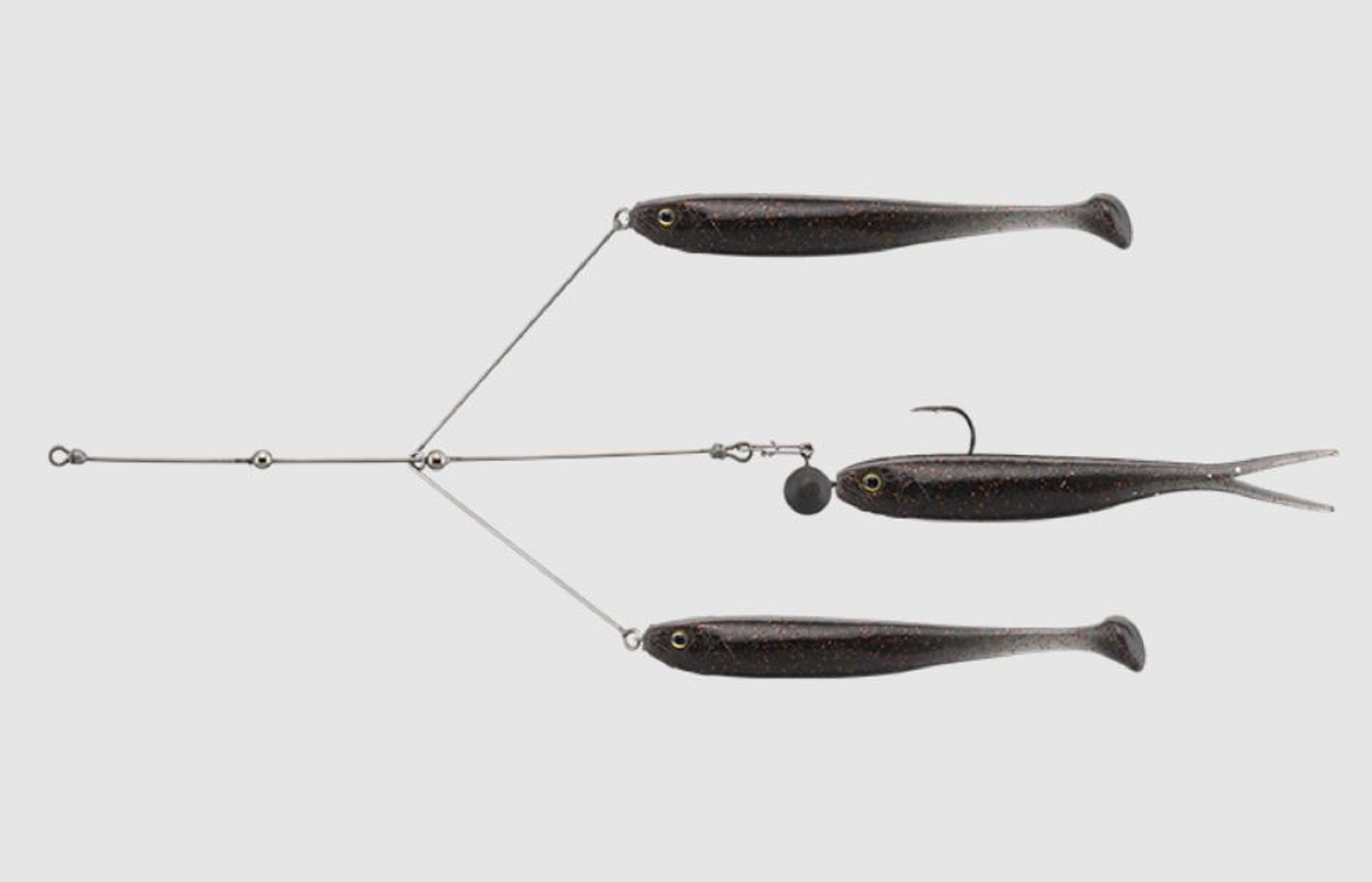 Jackall Soft Lure Peaceton 100mm 0.9 grams Maruhata Silhouette Shad (8271)