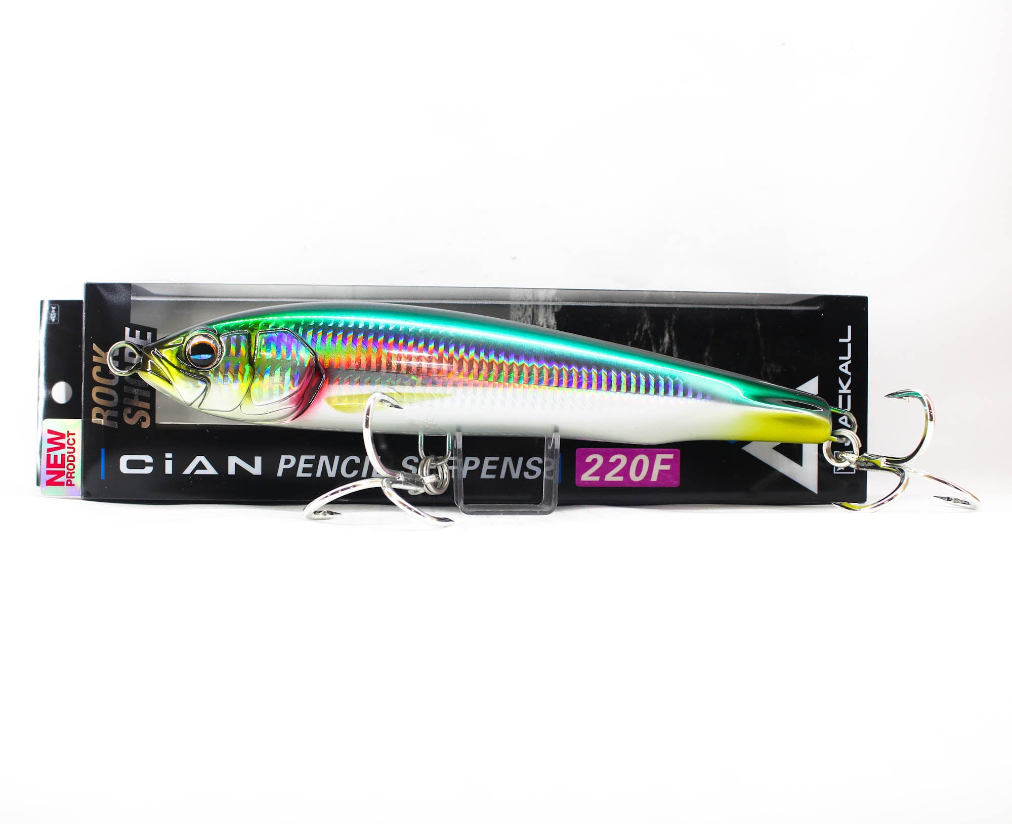 Leurre Jackall Cian Pencil Serpens 220F - 108g - Flottant - Couleur Leurre Jackall Cian Pencil Serpens 220F - 108g - Flottant - Couleur